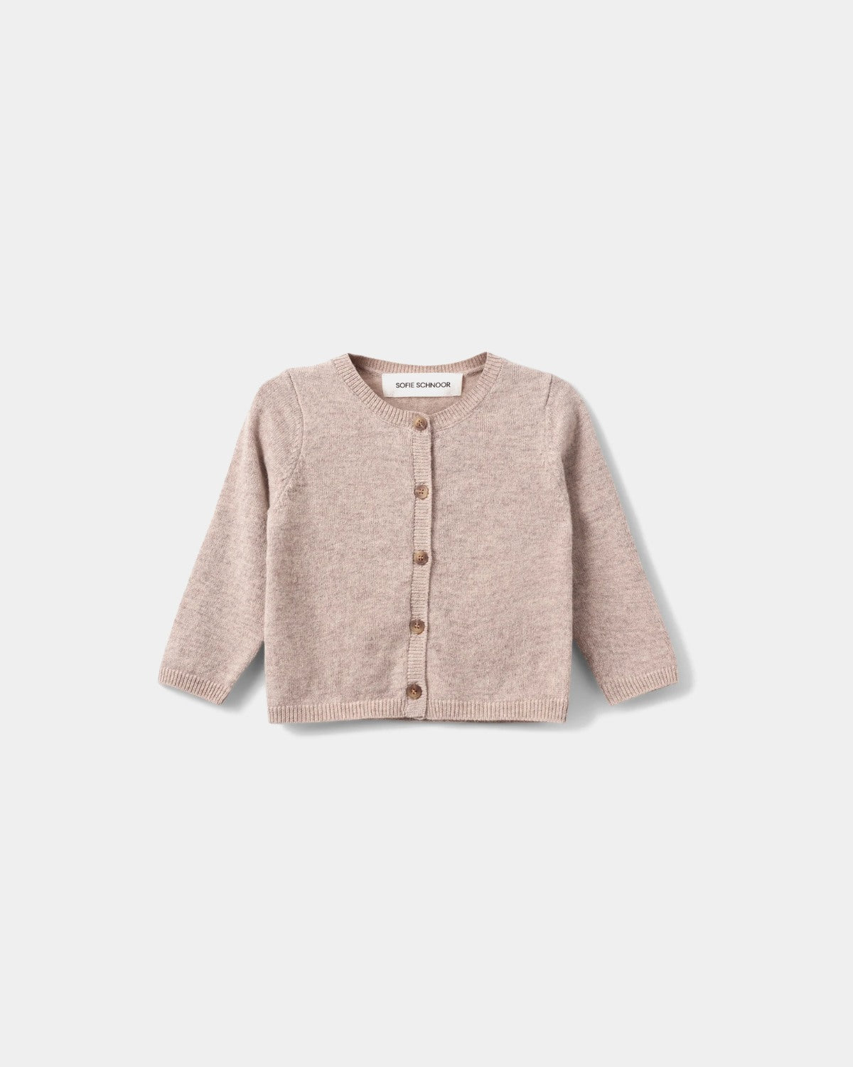 sofie-schnoor-kids-cissessb-cardigan-wolle-braun-melange image 1