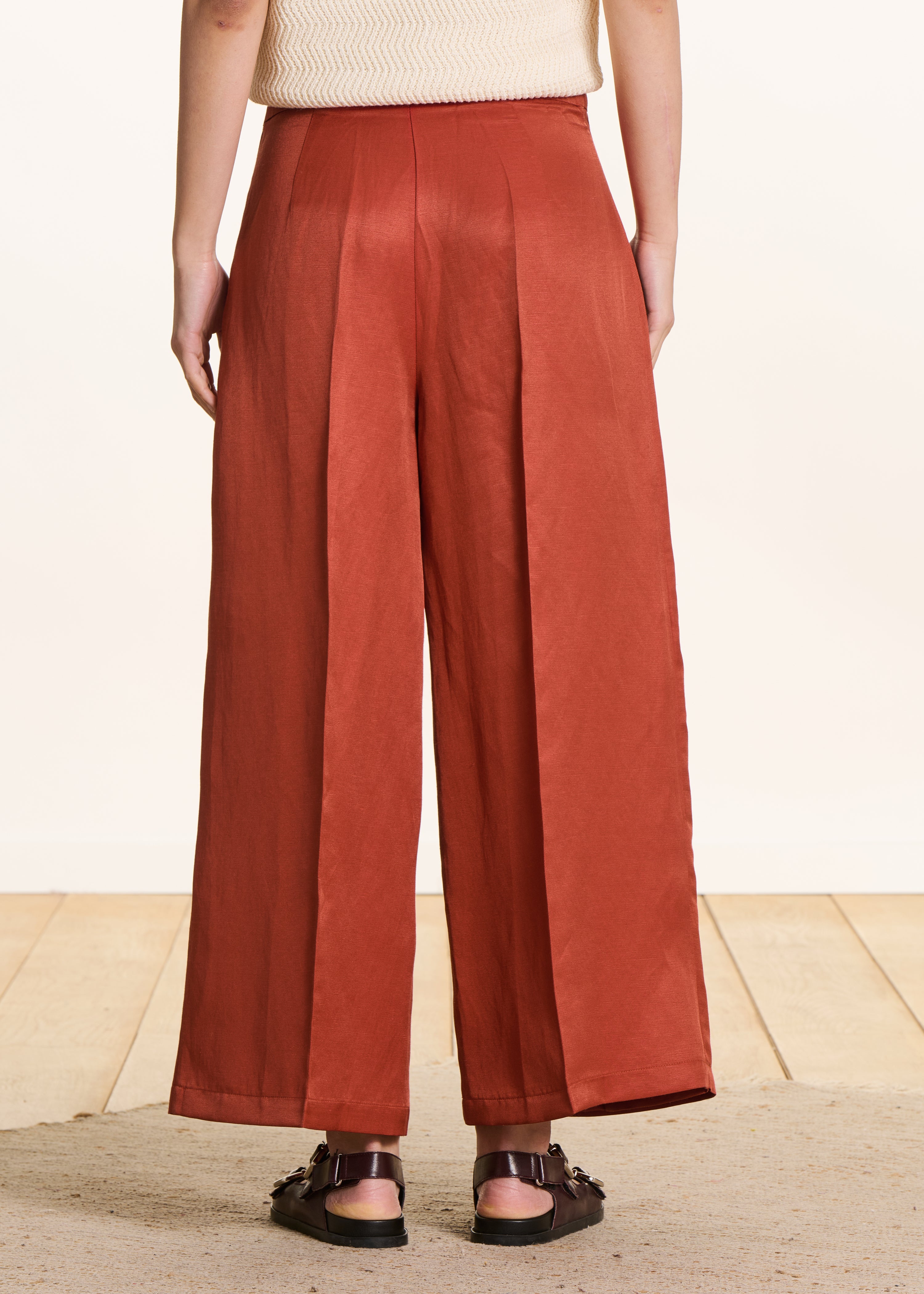 la-f-e-marabout-e-fulano-7-8-hose-brique-leinen-weit image 3