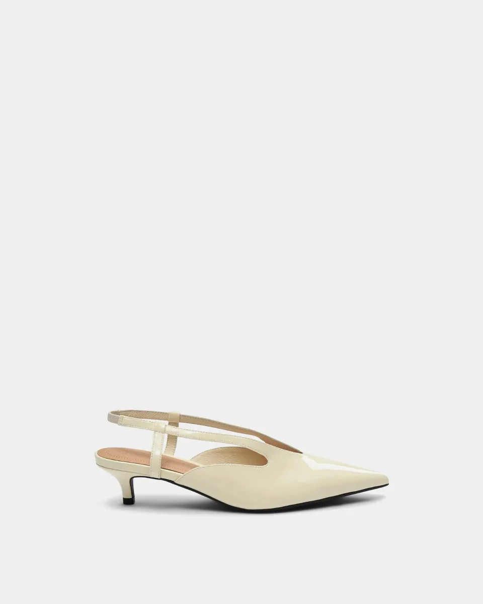 sofie-schnoor-rills-slingback-lederpumps-butter-yellow image 1