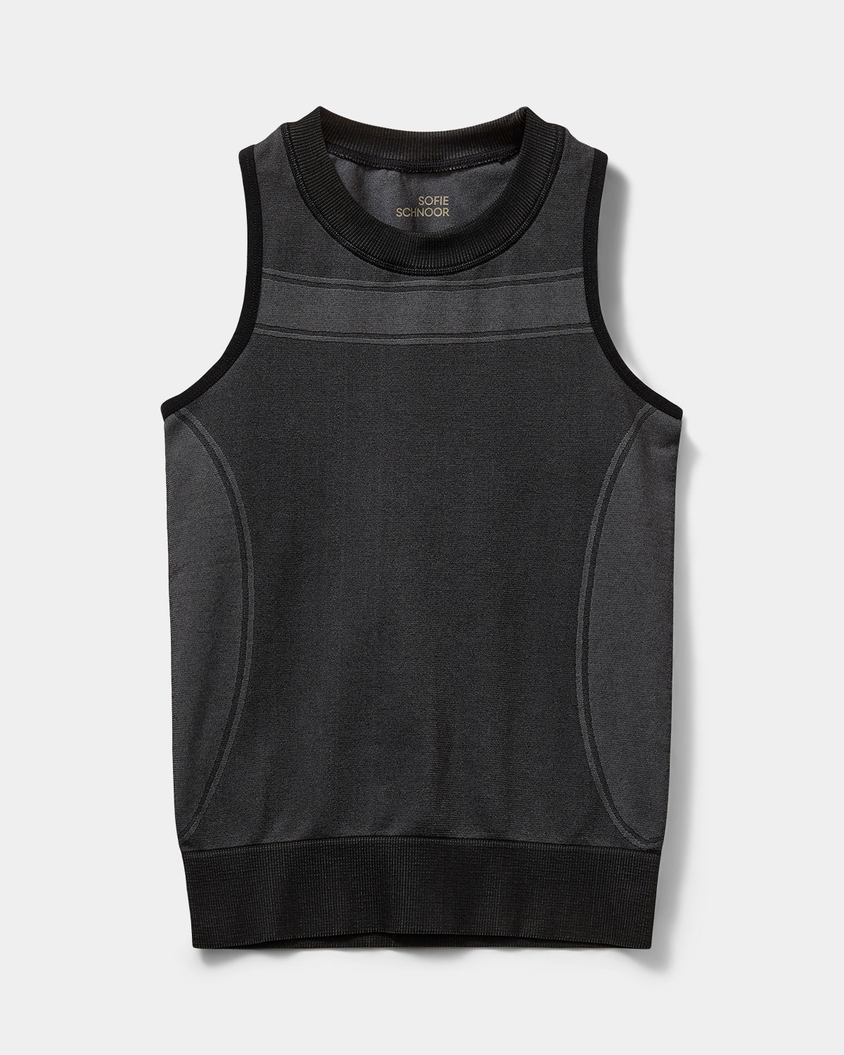 sofie-schnoor-sport-avinasw-top-sporttop-grey-melange-seamless image 1