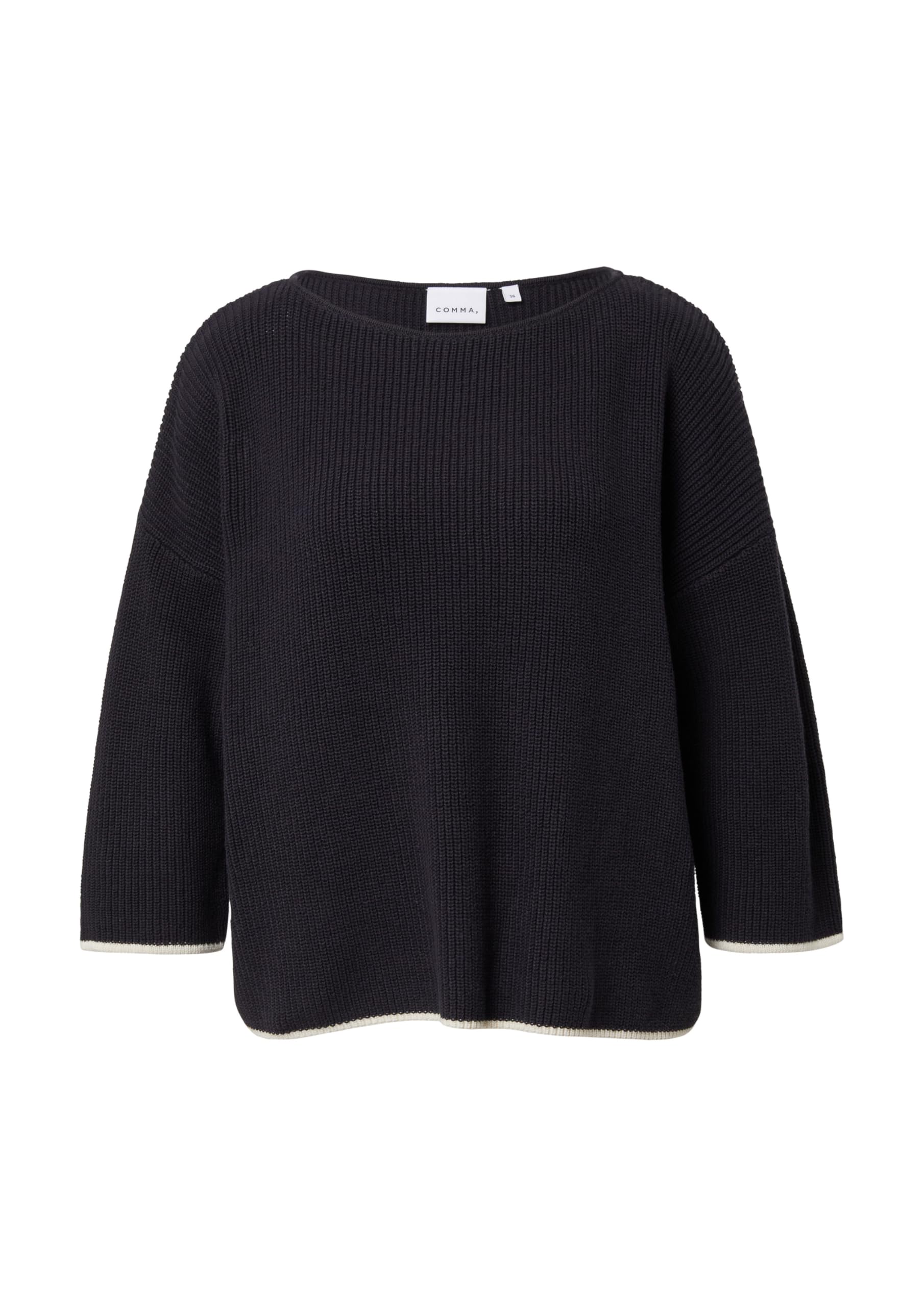 comma-knitwear-pullover-boxy-fit-blau-gr-e-40-strick image 4