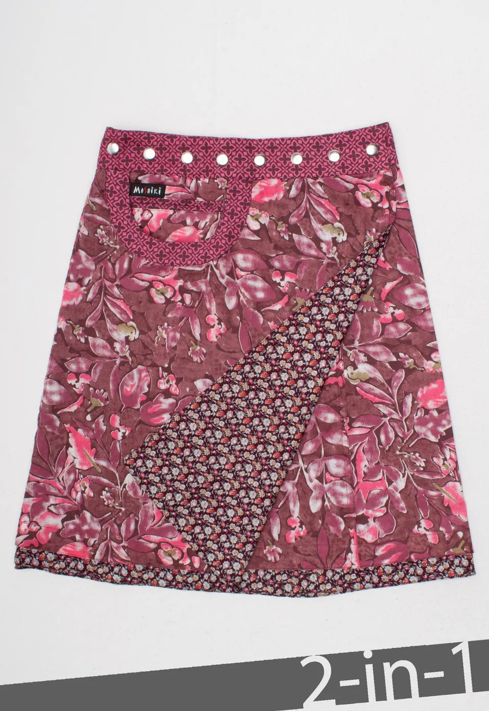moshiki-hot-cookie-53-wickelrock-baumwolle-55-cm-wendbar-2 image 1