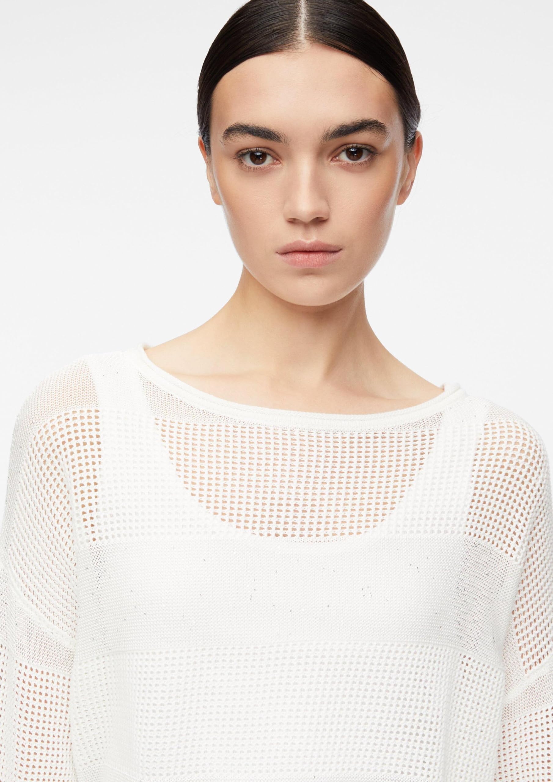 comma-ajourstrick-strickpullover-damen-gr-34-pailletten image 3