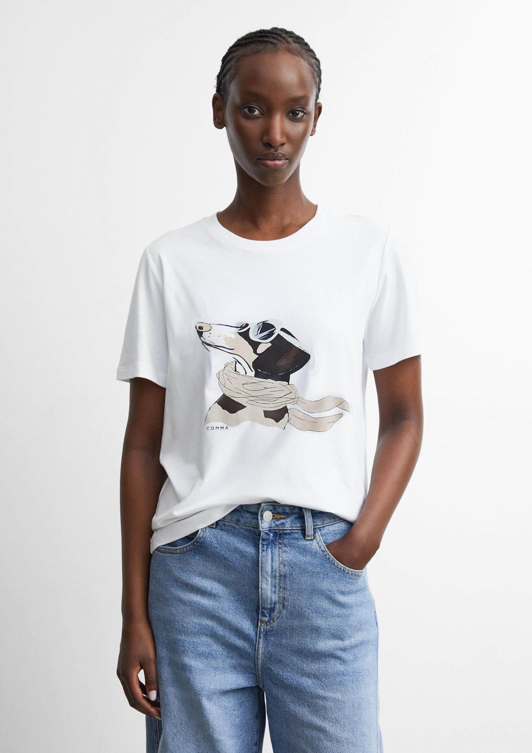 comma-t-shirts-t-shirt-regular-fit-gr-42-print image 6