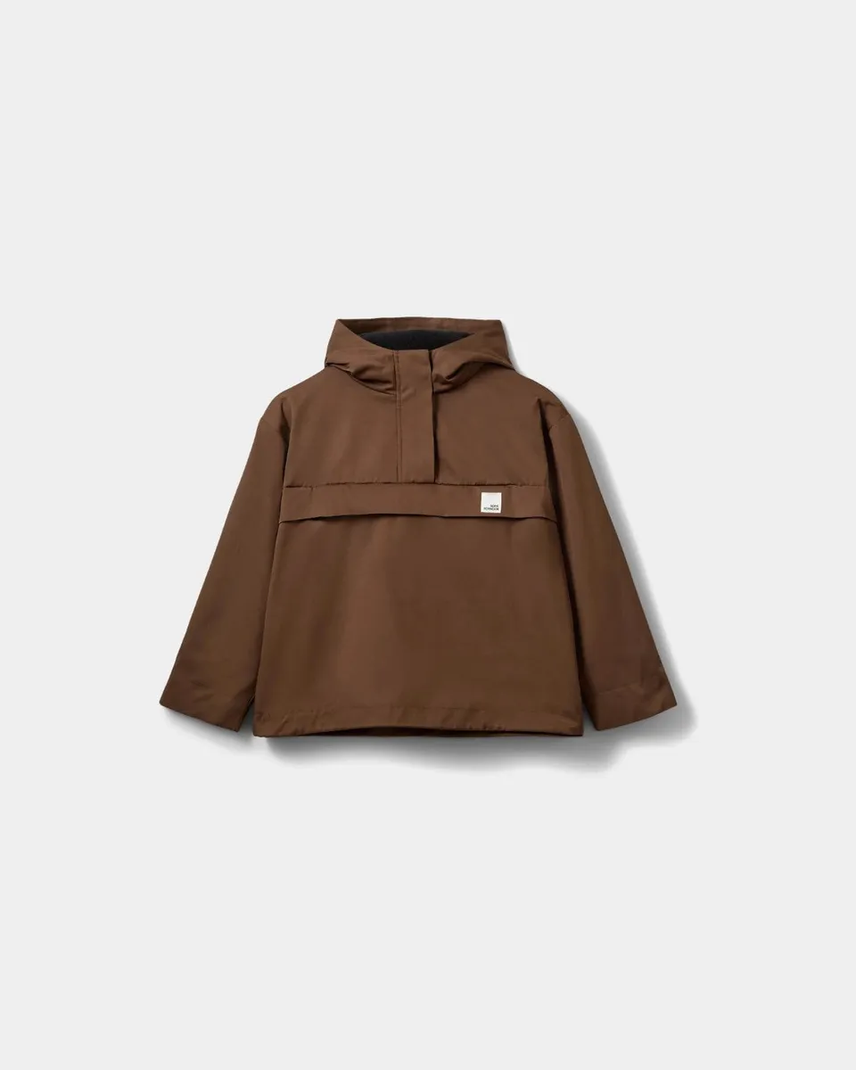 sofie-schnoor-young-trillesy-jacke-braun-windbreaker-kapuze image 1