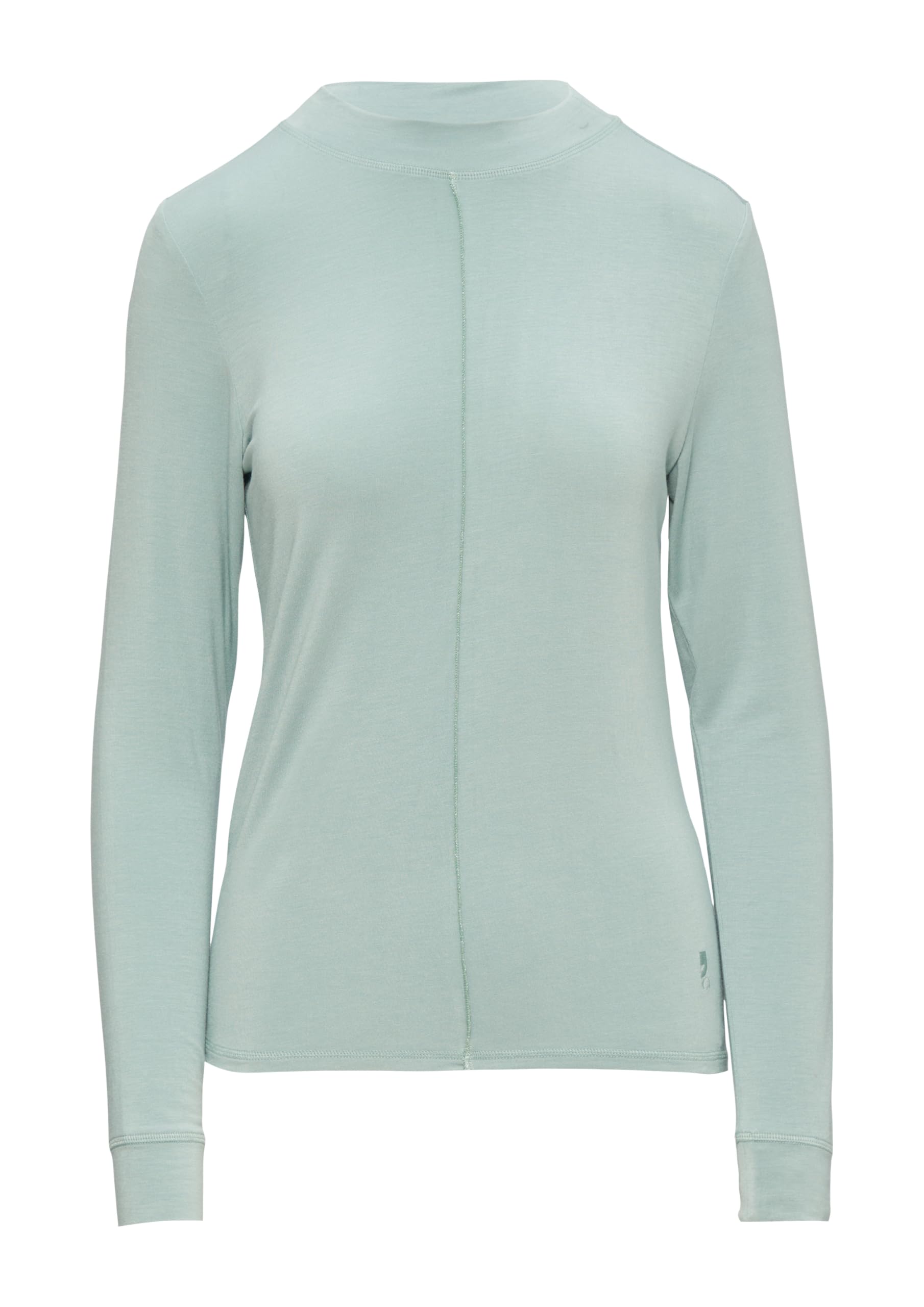 comma-langarmshirt-modal-damen-wei-mit-nahtdetail image 3