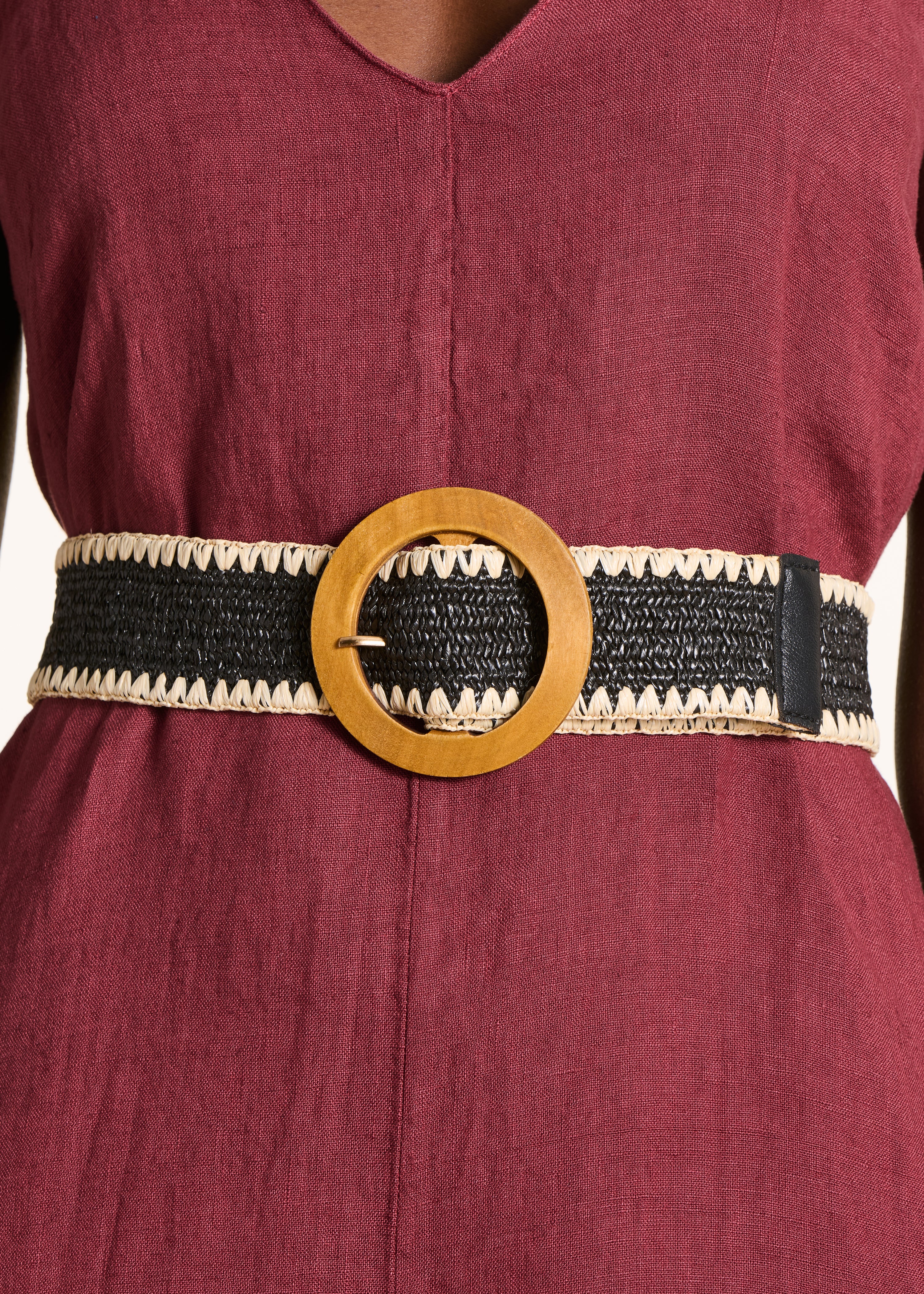 la-f-e-marabout-e-flamme-g-rtel-schwarz-elastisch image 1