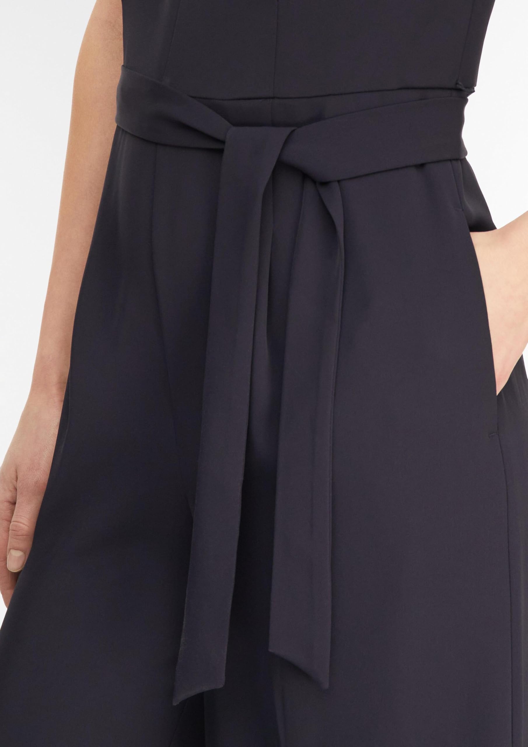 comma-jumpsuit-overall-wide-leg-gr-36-navy-blau image 4
