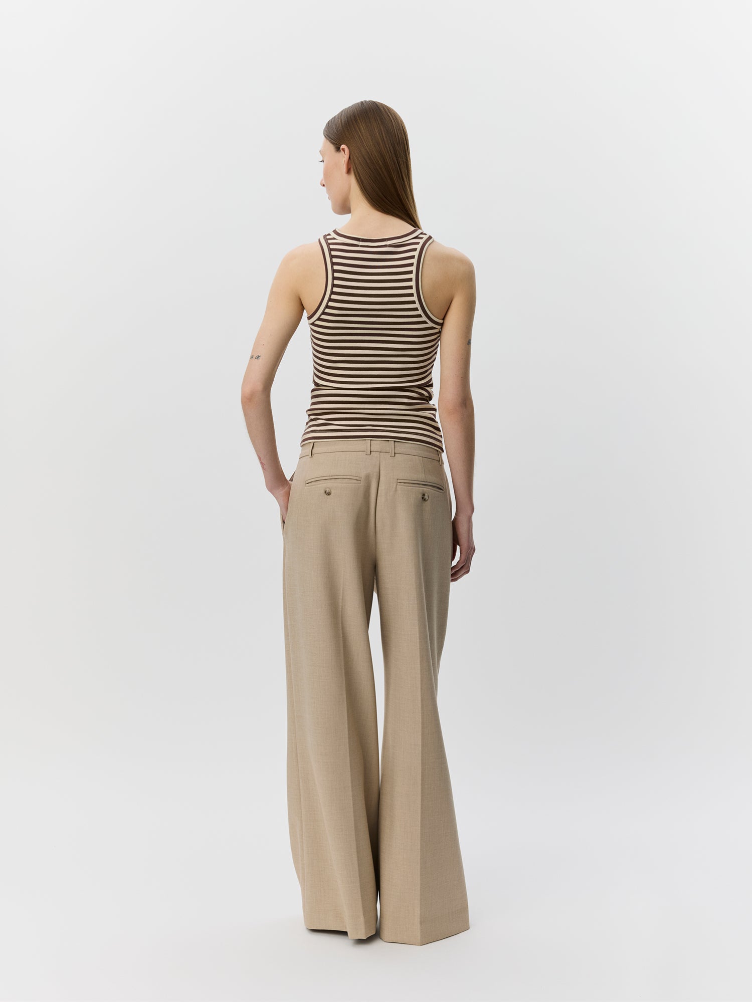sofie-schnoor-women-becasw-tank-top-brown-striped-rippe image 4