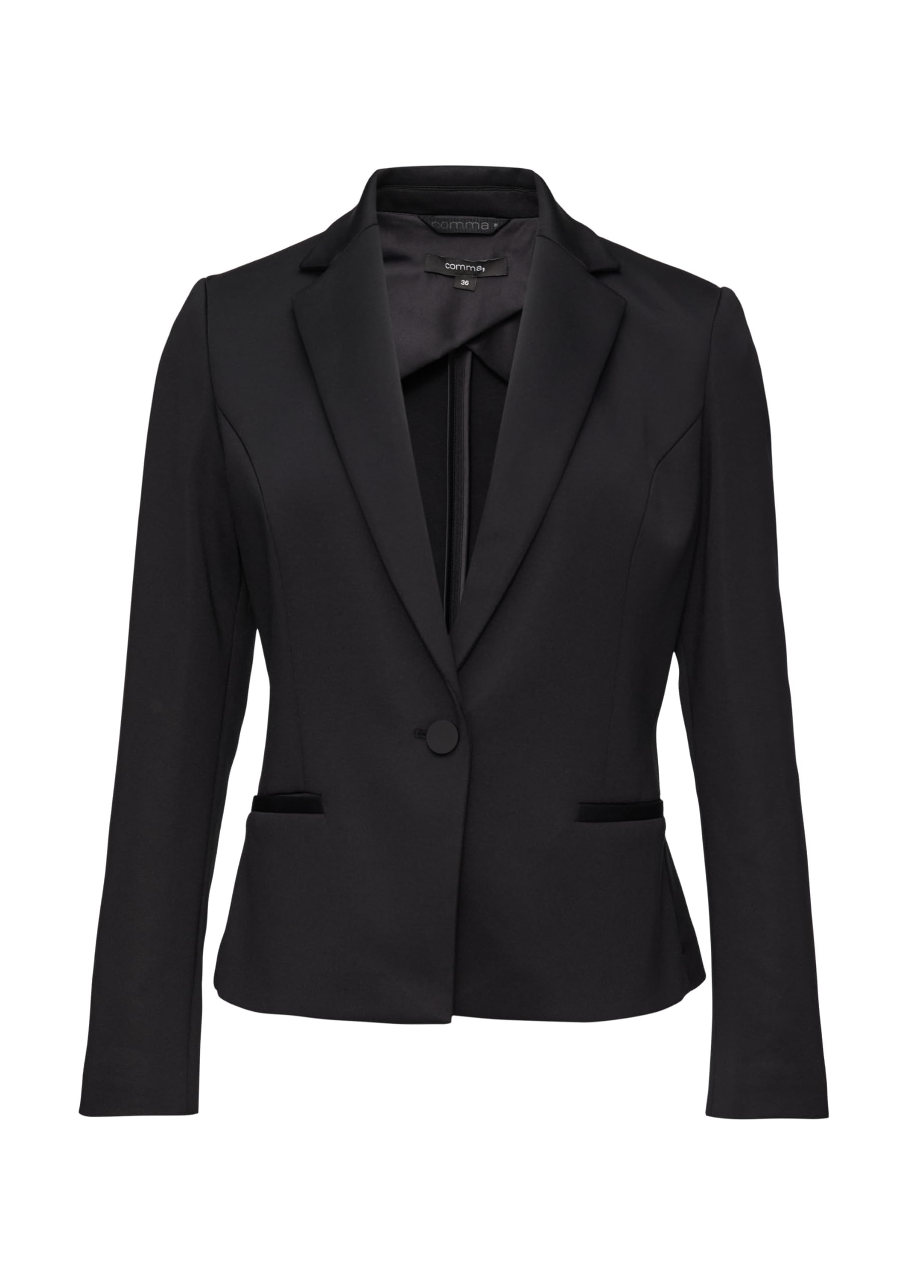 comma-blazer-halbfutter-r-cken-damenblazer-business image 3