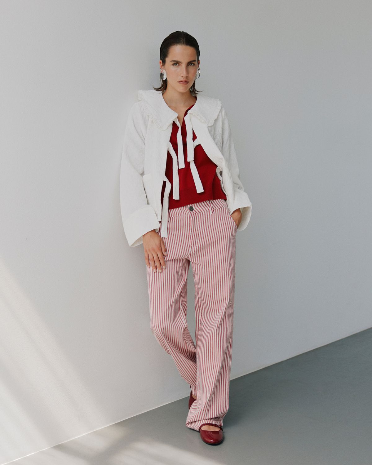 sofie-schnoor-luccasw-jeans-rot-gestreift-regular-34 image 2