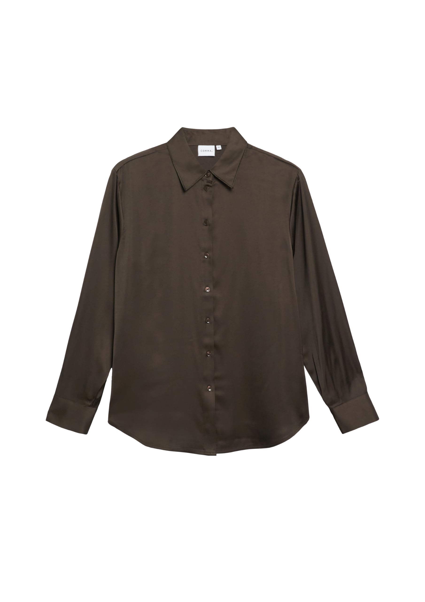 comma-blouses-hemdbluse-satin-regular-fit-langarm image 4