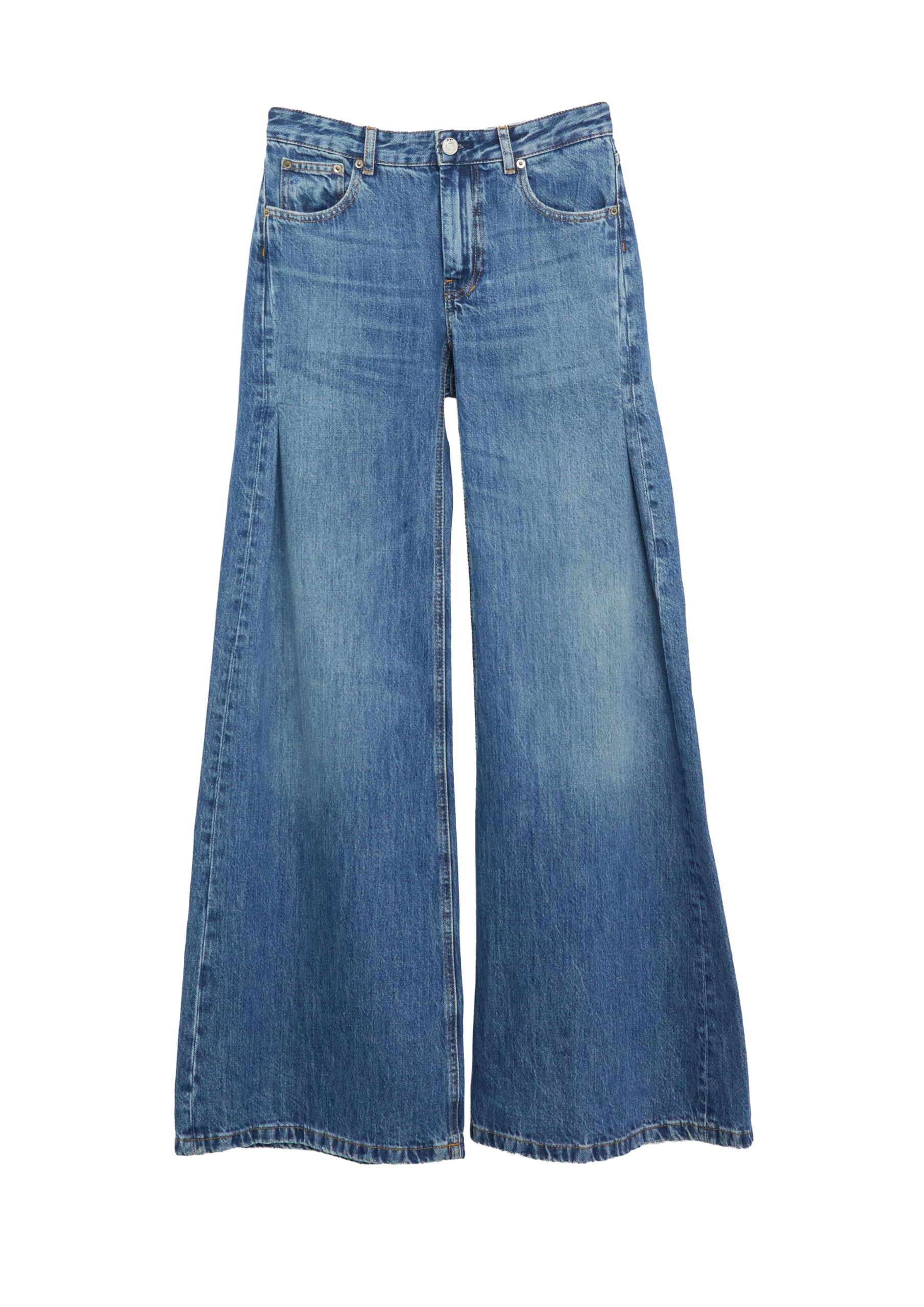 comma-jeans-wide-leg-high-rise-damen-jeans-mit-faltendetail image 4