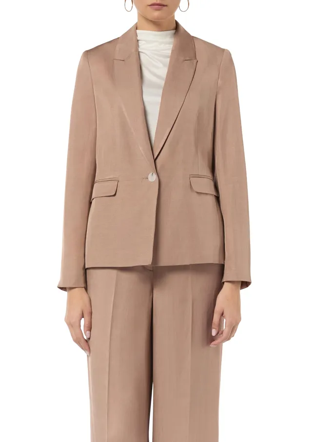comma-blazer-leinenmix-hellbraun-8273-damen image 1