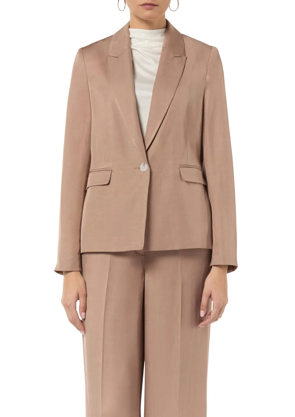 comma-blazer-leinenmix-hellbraun-8273-damen image 1
