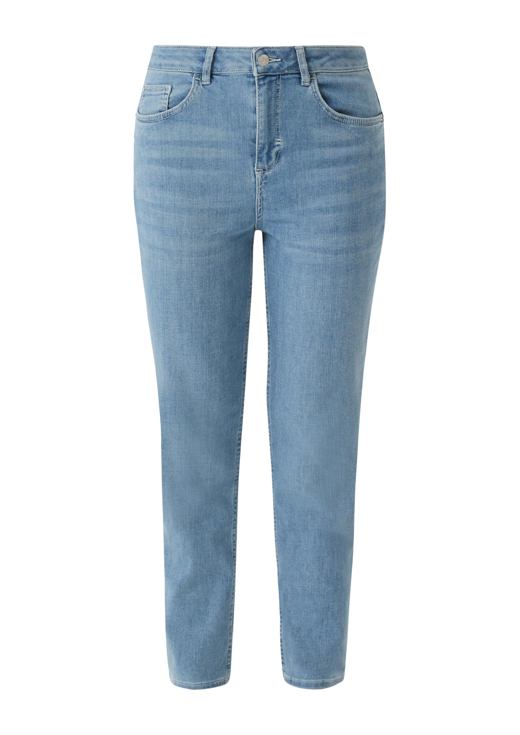 comma-straight-leg-jeans-hoher-bund-gr-34-blau image 3