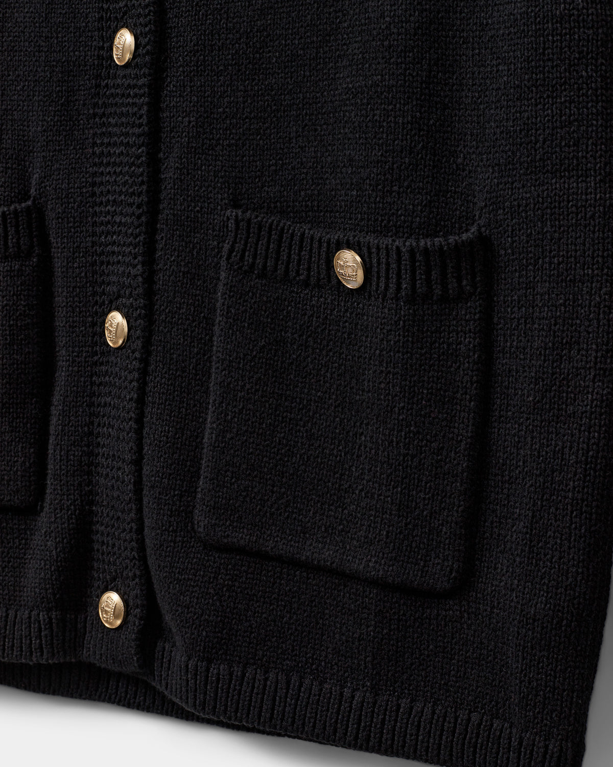 sofie-schnoor-women-clairesw-cardigan-s253145-strickjacke-schwarz-baumwolle image 7