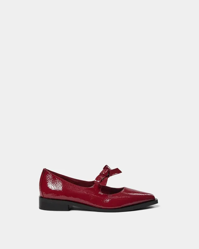 sofie-schnoor-women-monasw-ballerina-rot-lackleder image 1