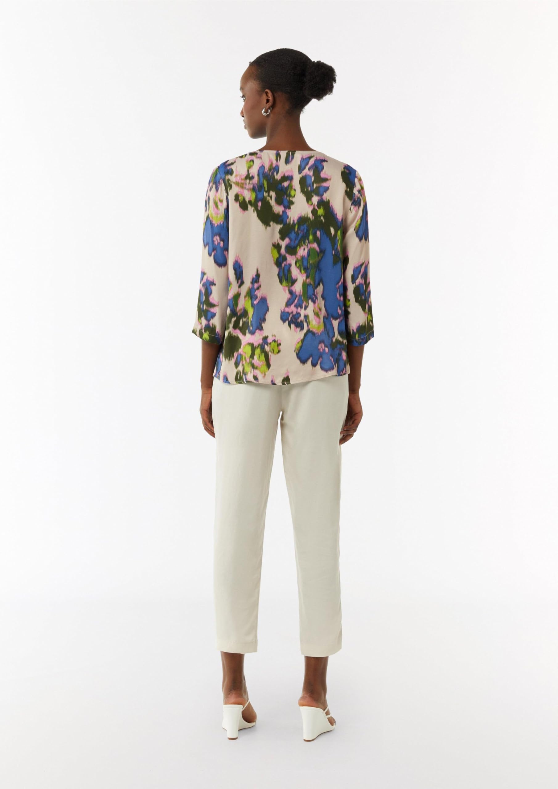 comma-satin-bluse-mit-all-over-print image 6