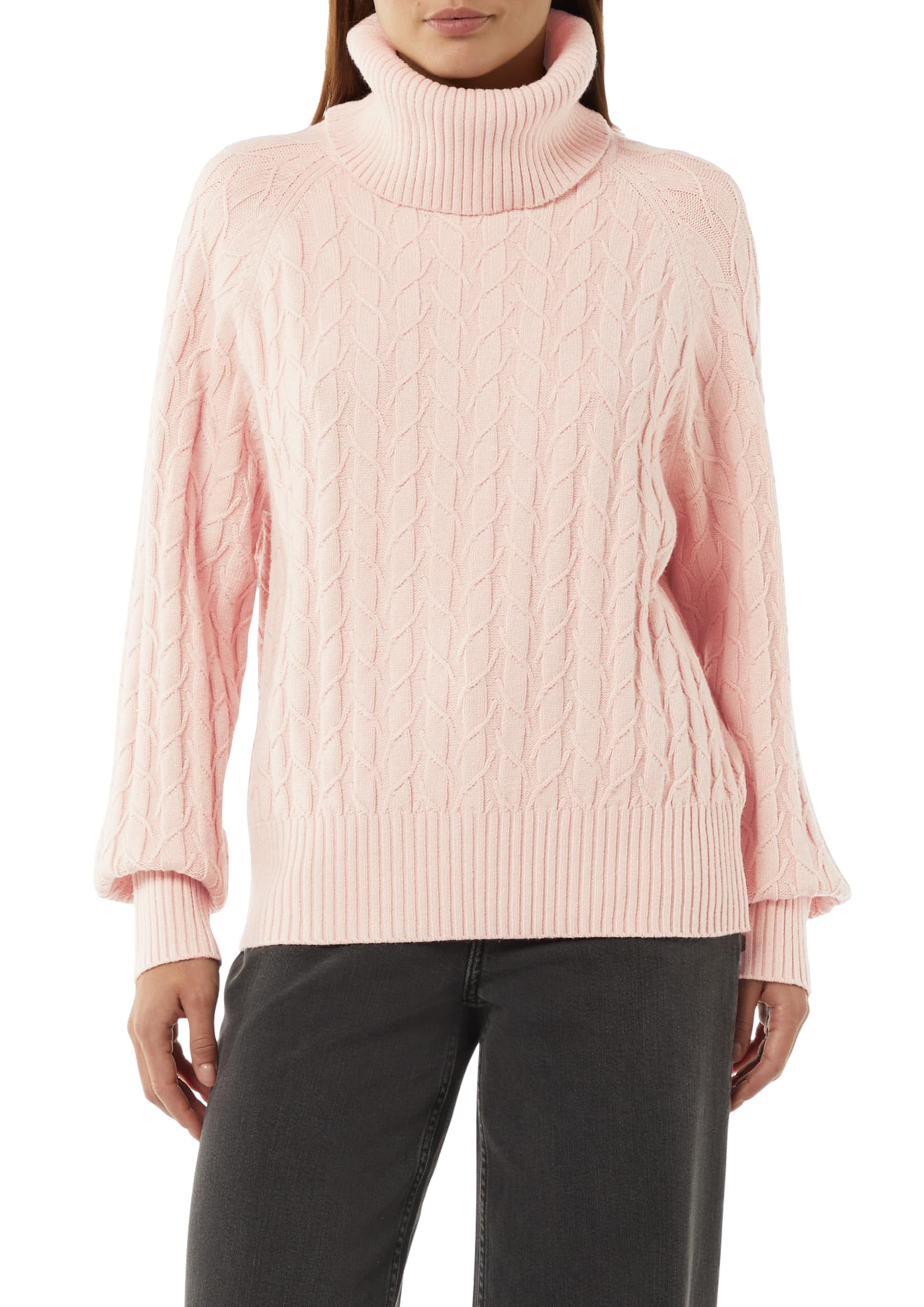 comma-strickpullover-rollkragen-zopf-wei-gr-40 image 1
