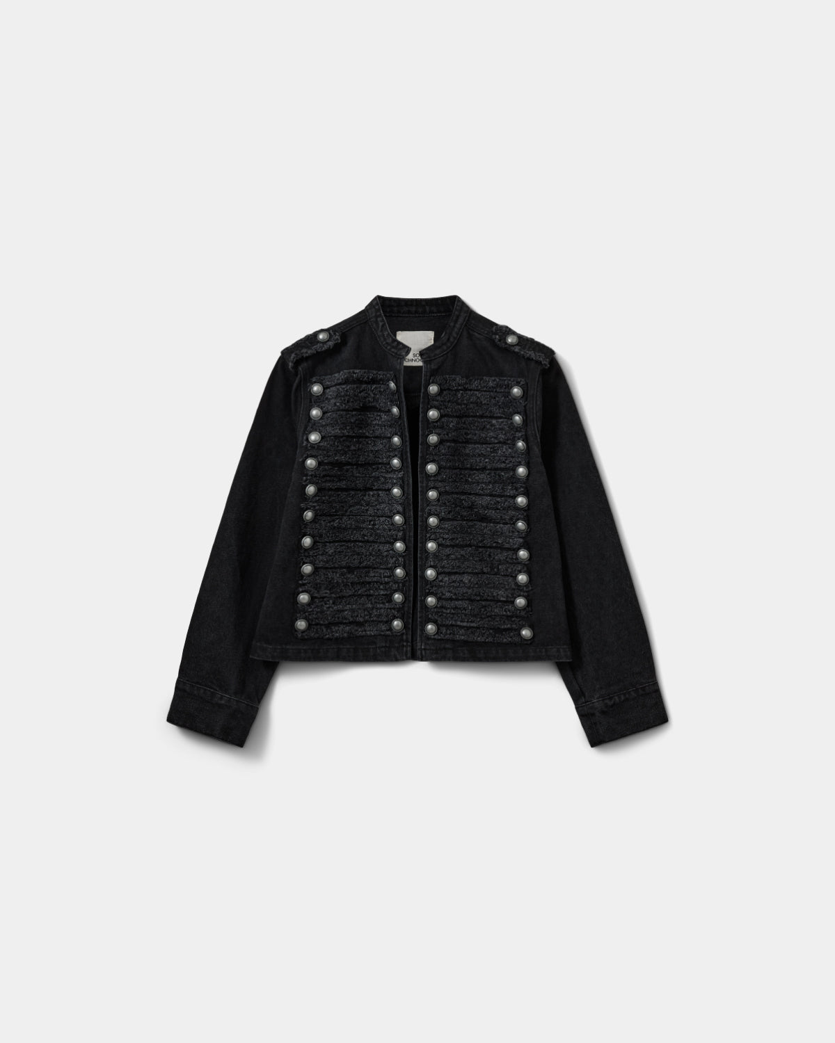 sofie-schnoor-women-valettesw-denim-husaren-jacke-washed-black image 1