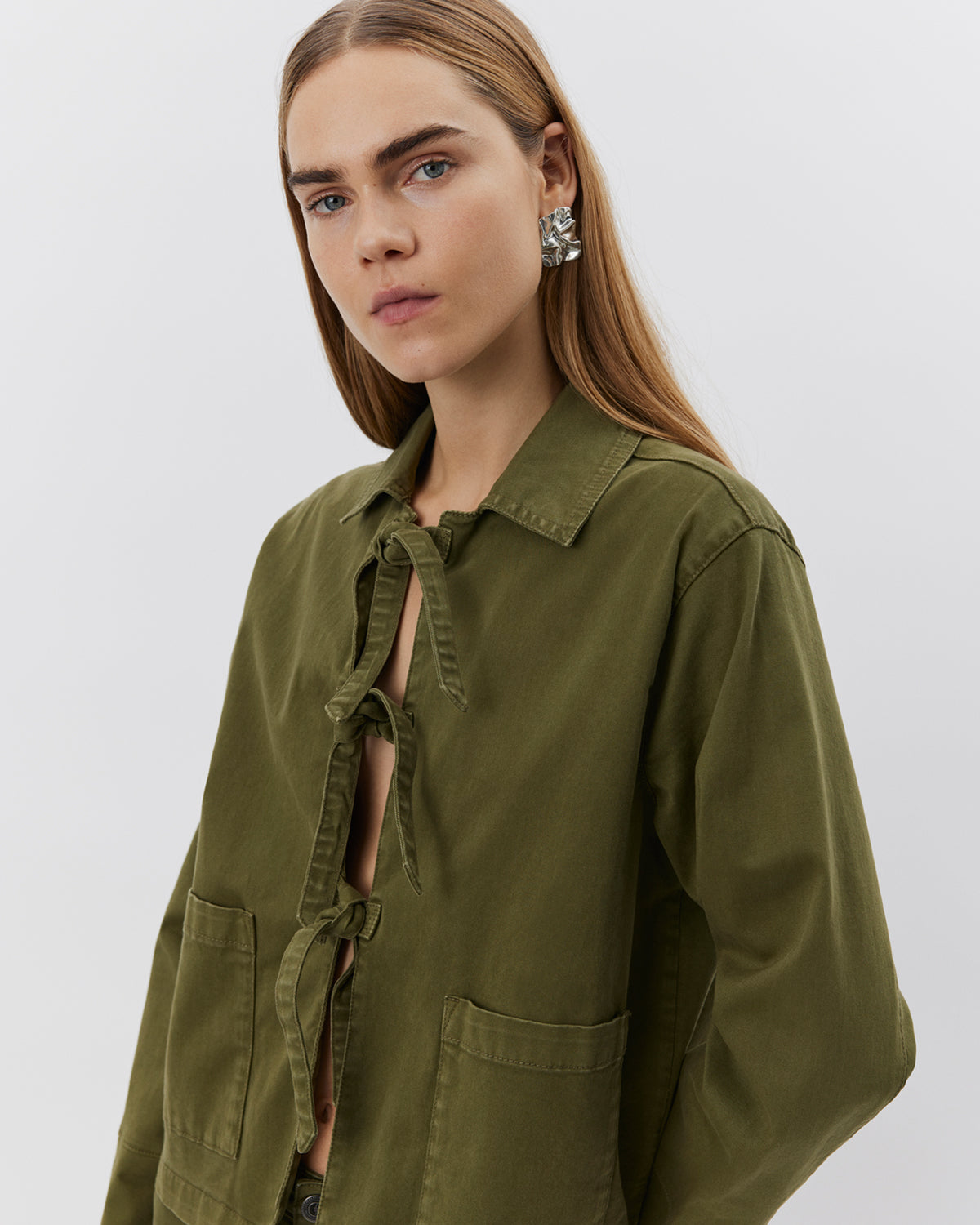 sofie-schnoor-women-nitasw-jacket-khaki-jeansjacke image 5