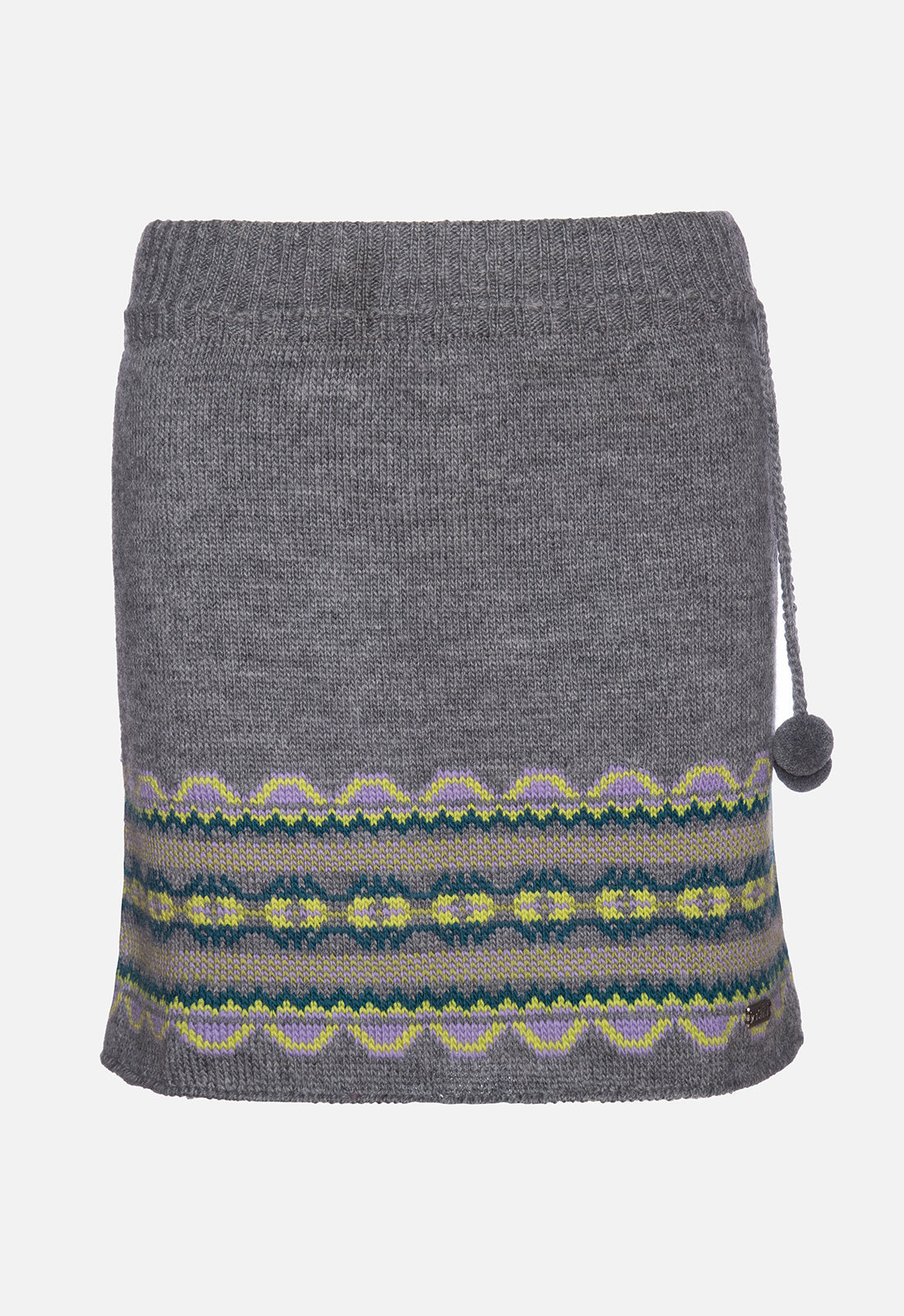 moshiki-hot-cookie-pranita-skirt-strickrock-grau-wolle image 1
