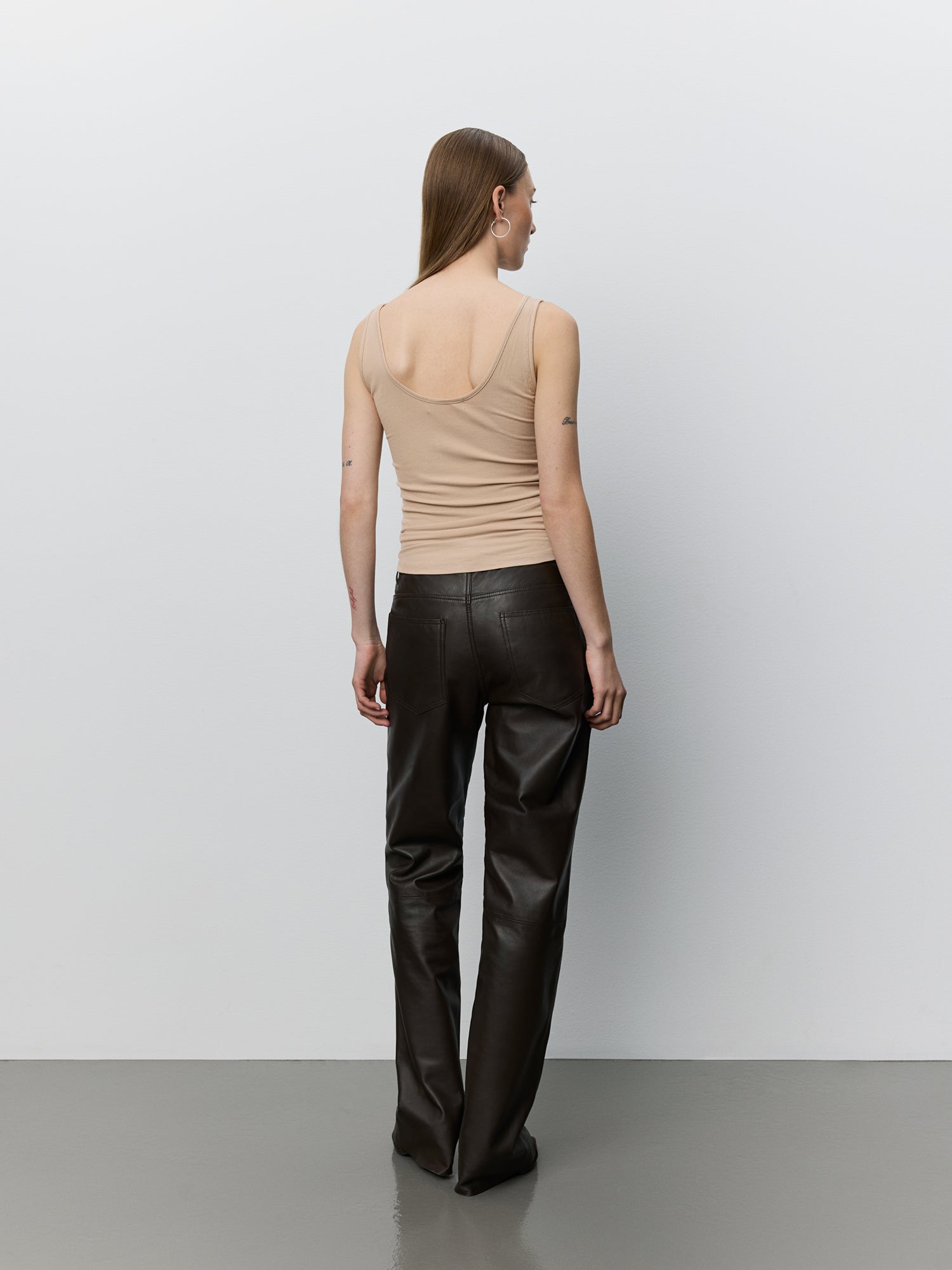 sofie-schnoor-women-snos249-top-beige-m-viskose-slimfit image 4
