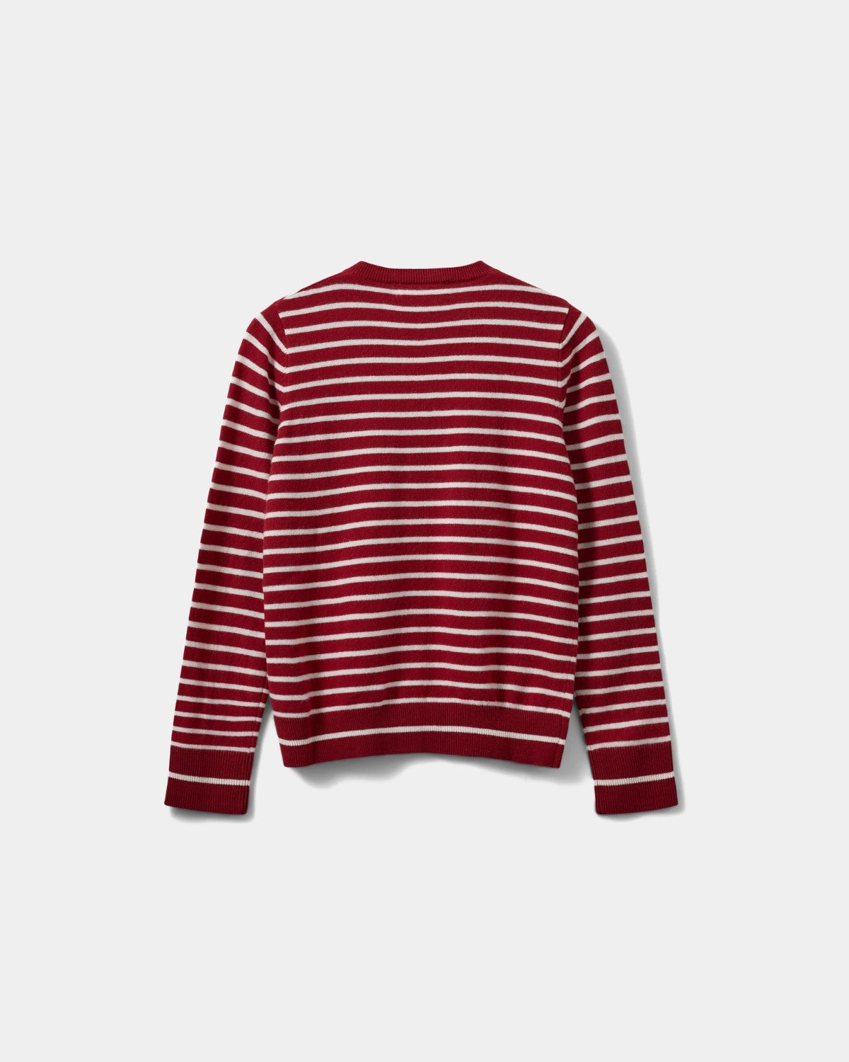 sofie-schnoor-cissesw-cardigan-rot-gestreift-merinowolle image 3