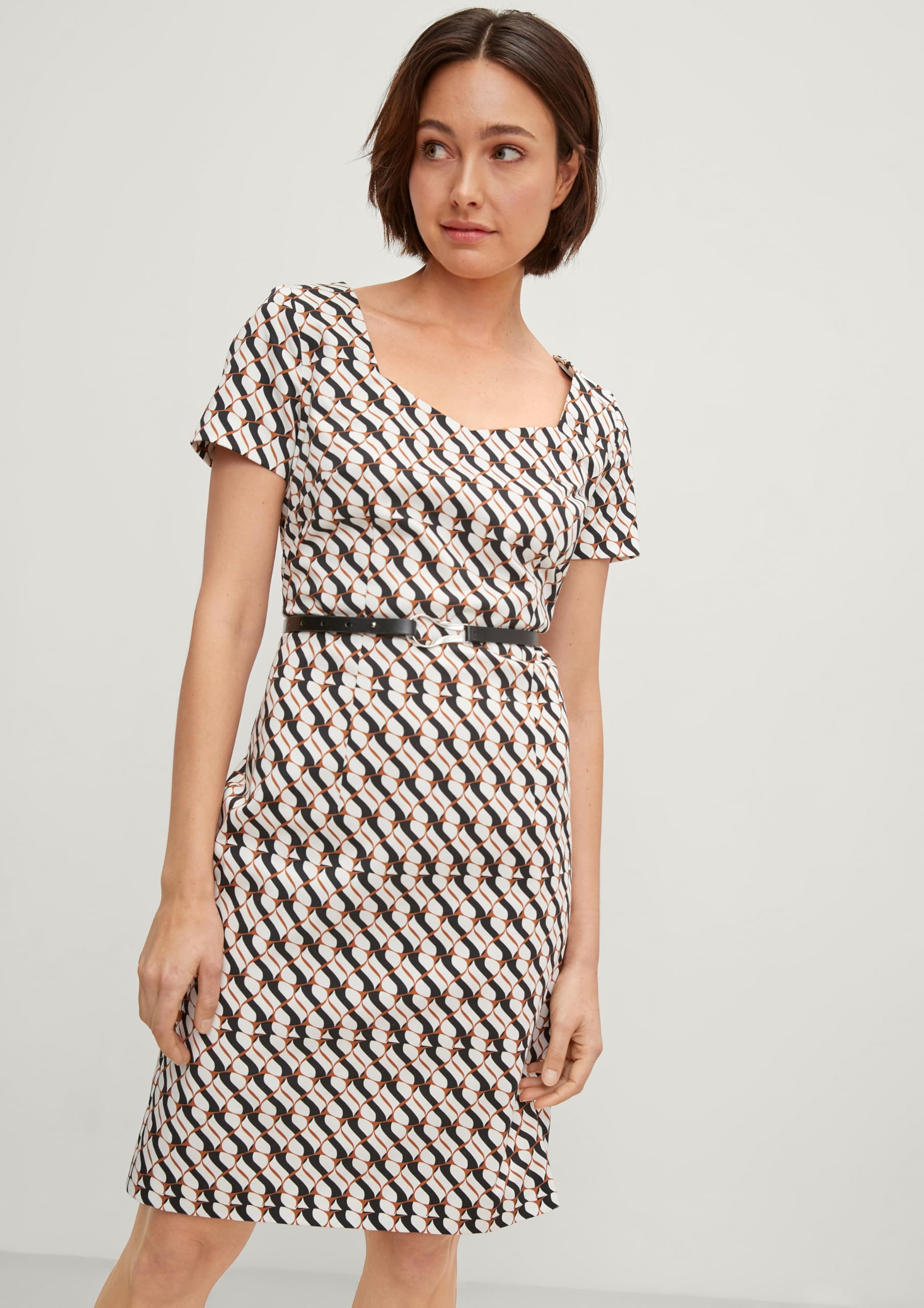 comma-dresses-business-kleid-gr-40-wei-figurbetont image 6