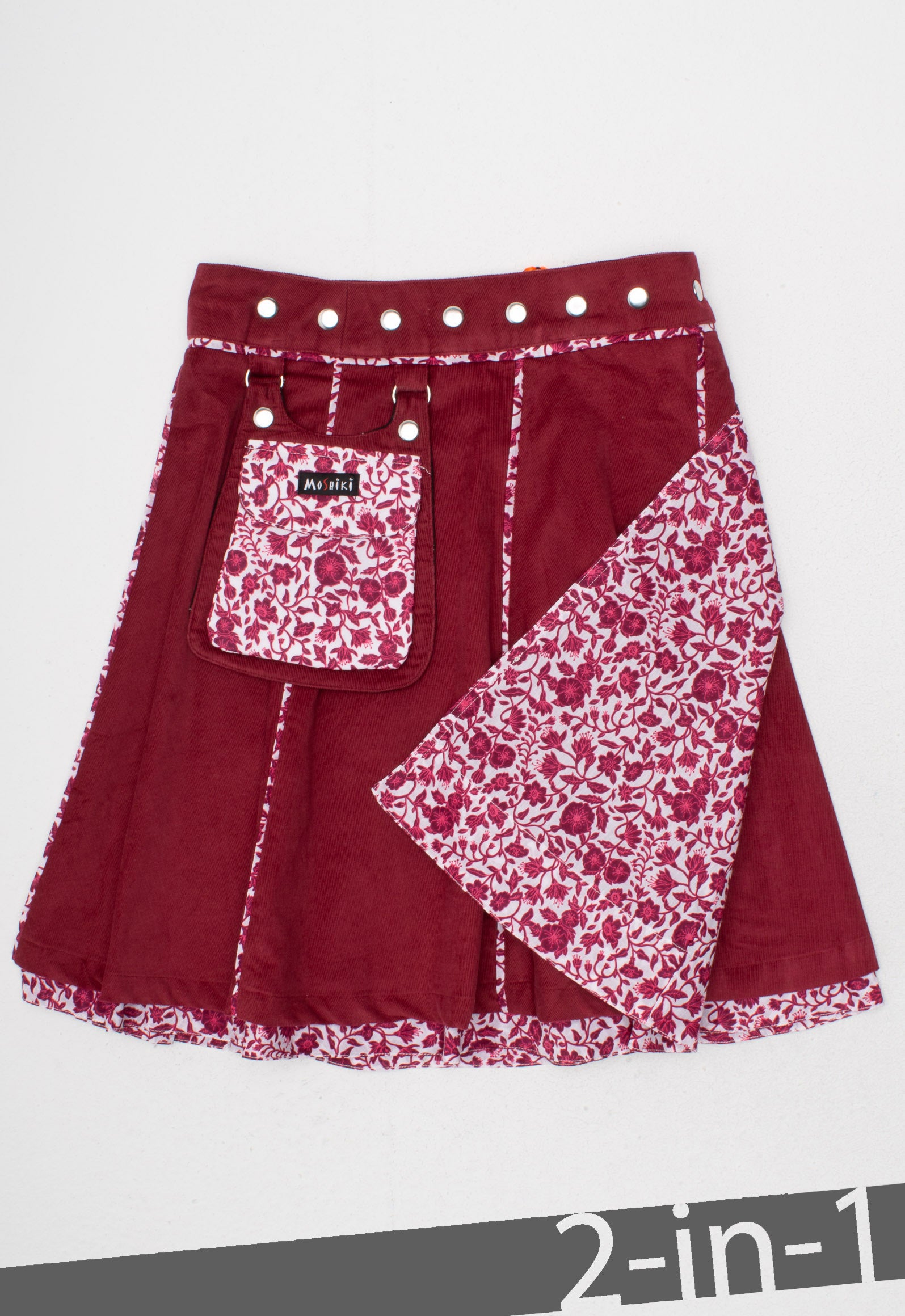moshiki-hot-cookie-33-cord-wickelrock-55cm-wendbar image 1