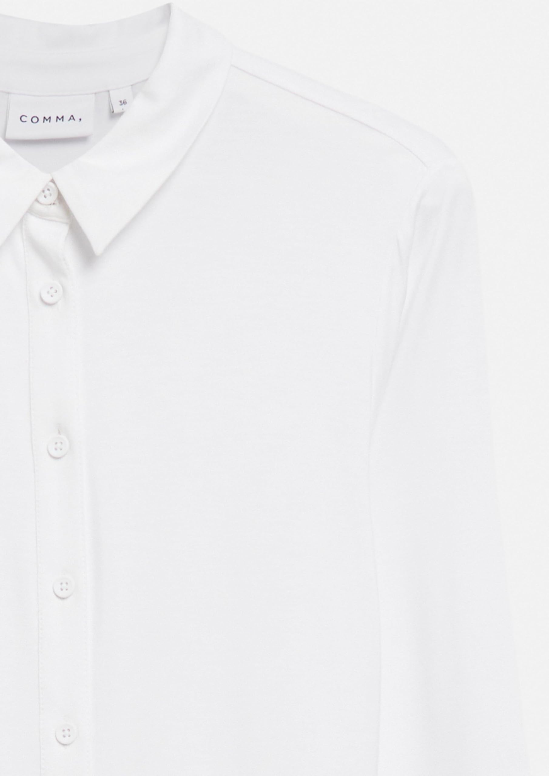 comma-jersey-bluse-hemdkragen-gr-34 image 5