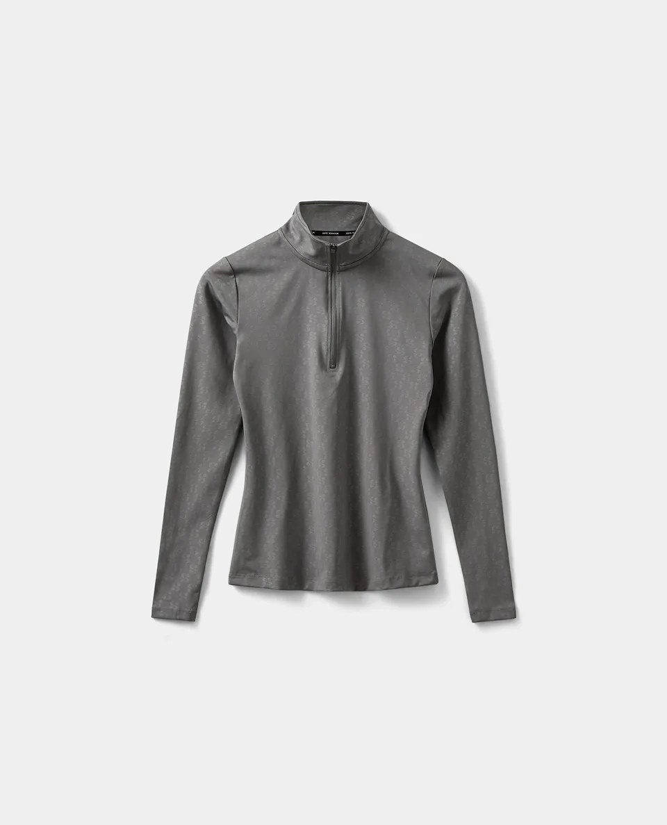 sofie-schnoor-sport-mallorysw-langarmshirt-damen-grau-slimfit image 1