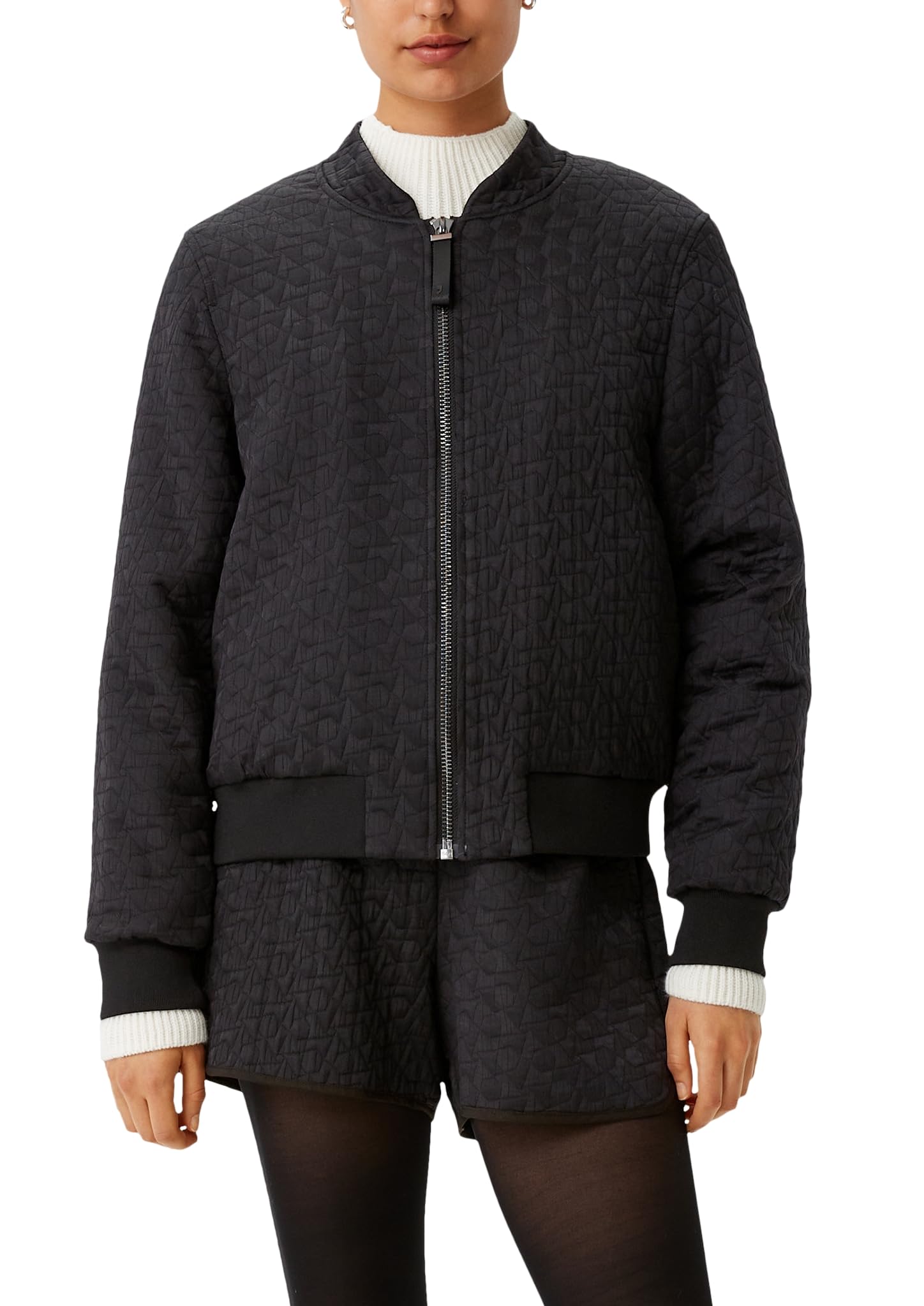 comma-blazer-gemustert-webware-jacke-gr-36 image 1