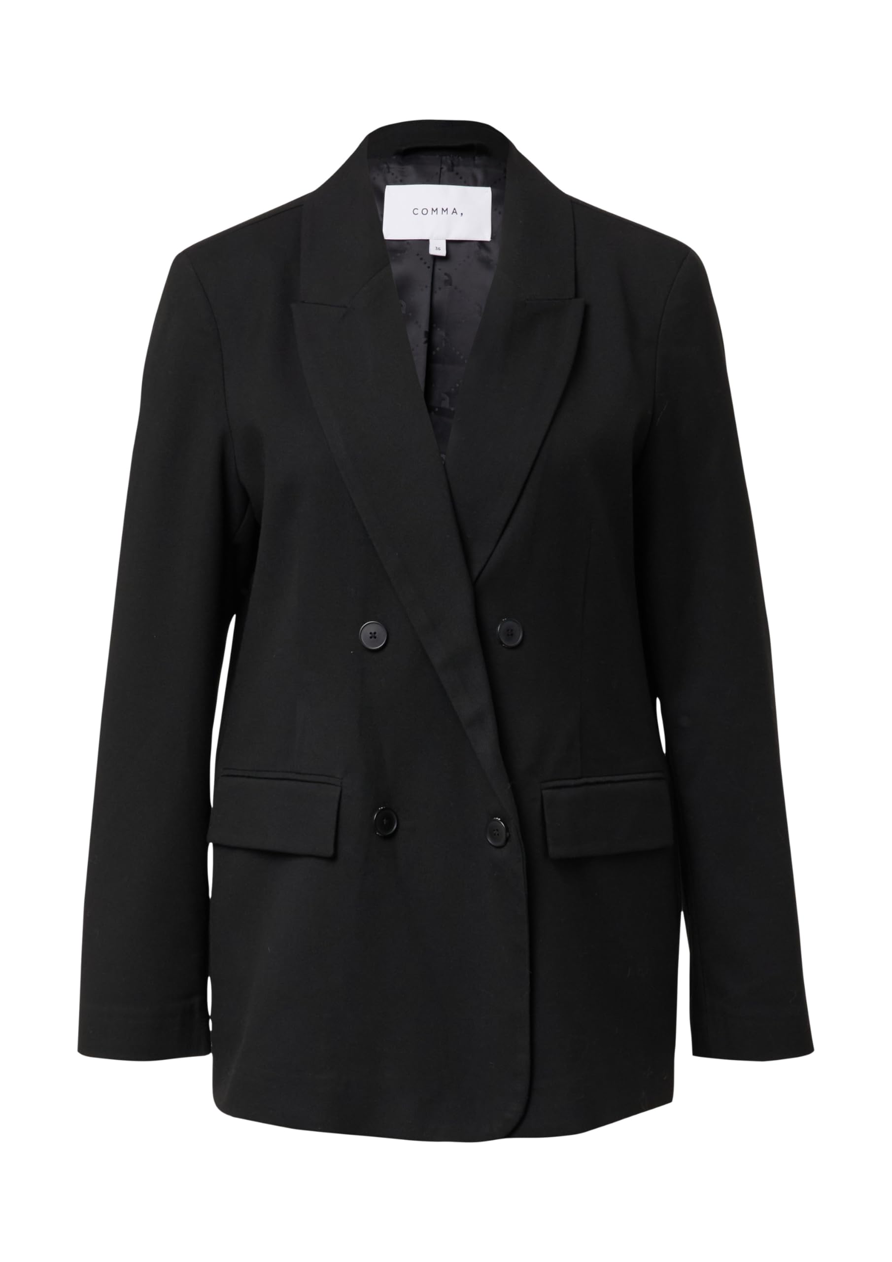 comma-blazers-doppelreihiger-oversize-blazer-jacke image 3