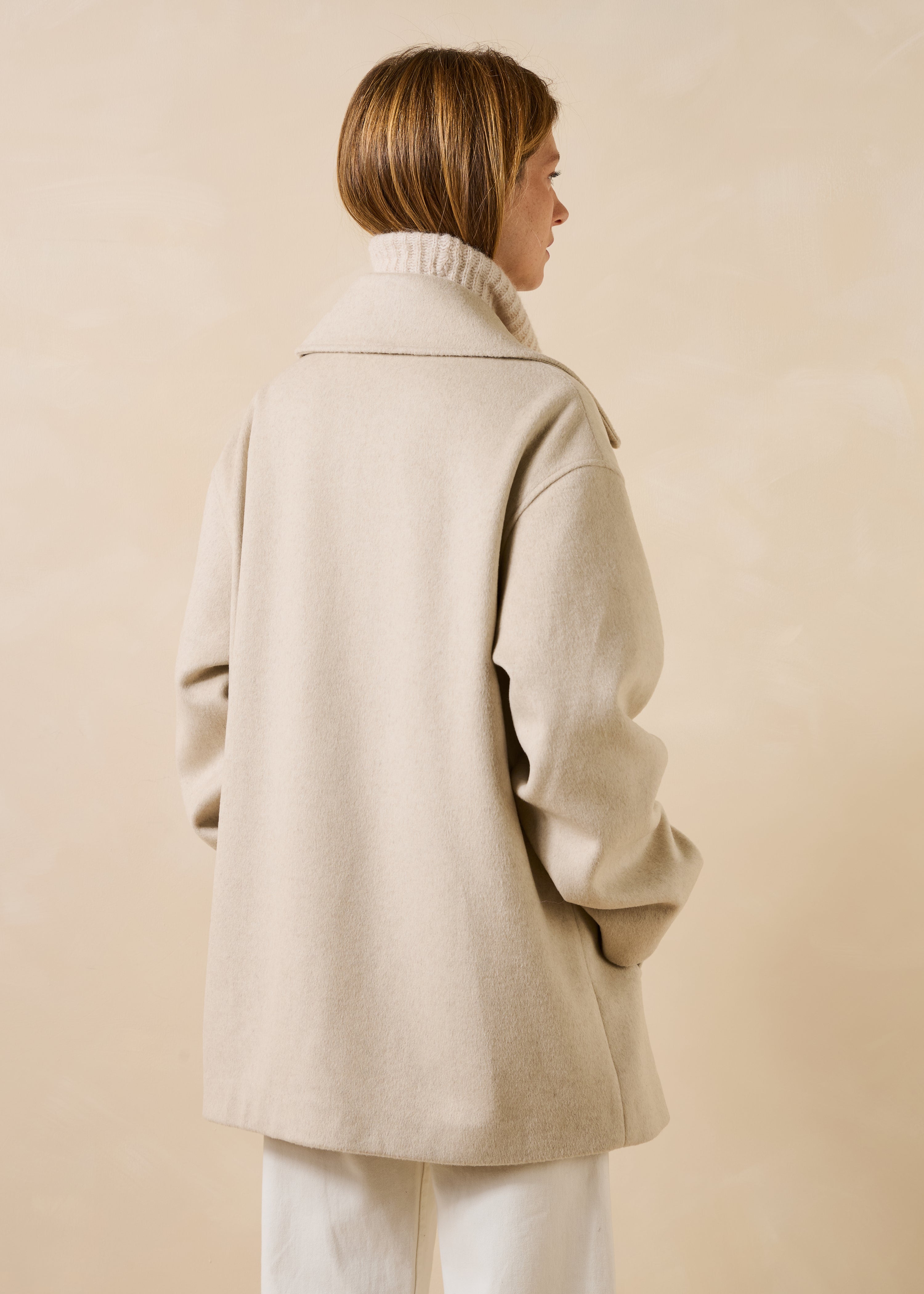 la-f-e-marabout-e-godiva-mantel-ecru-wollmix-3-4 image 3