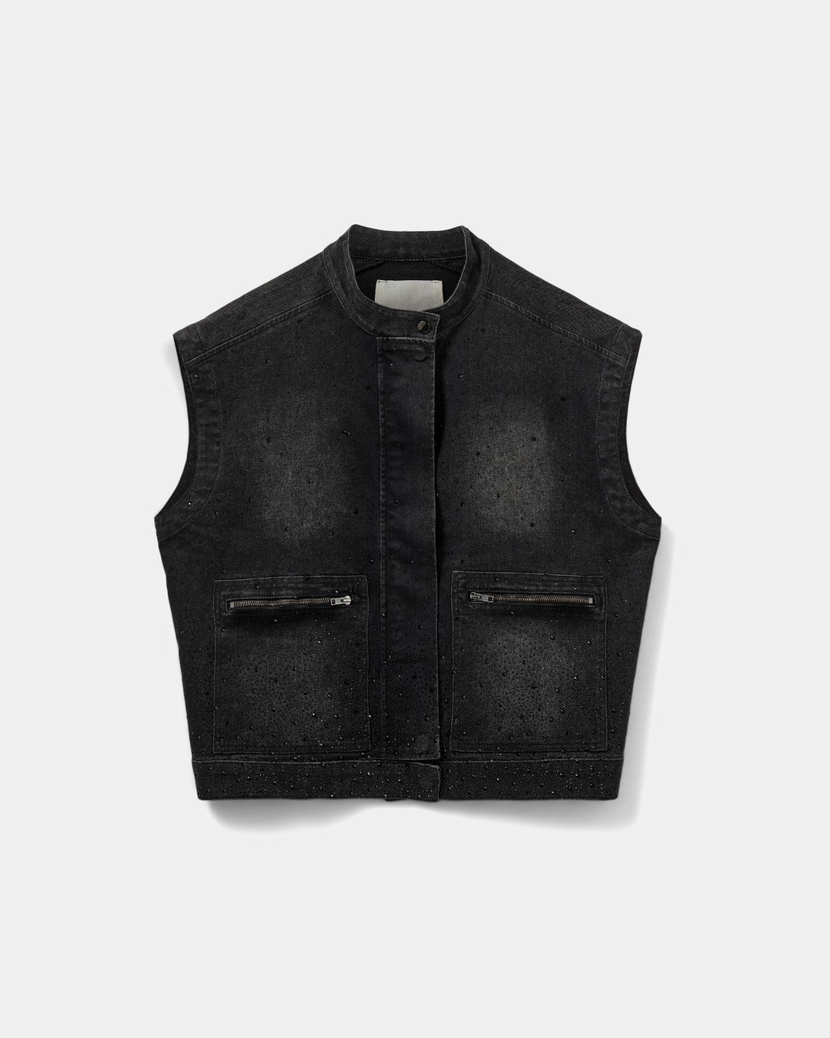 sofie-schnoor-women-vegasw-weste-oversize-washed-black image 1