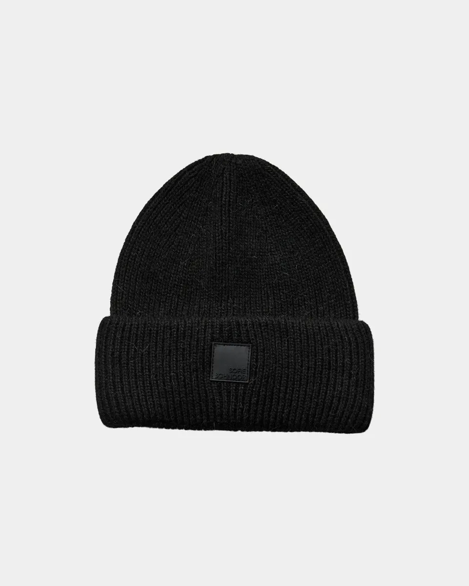 sofie-schnoor-young-hannahsy-beanie-m-tze-schwarz-onesize-strick image 1