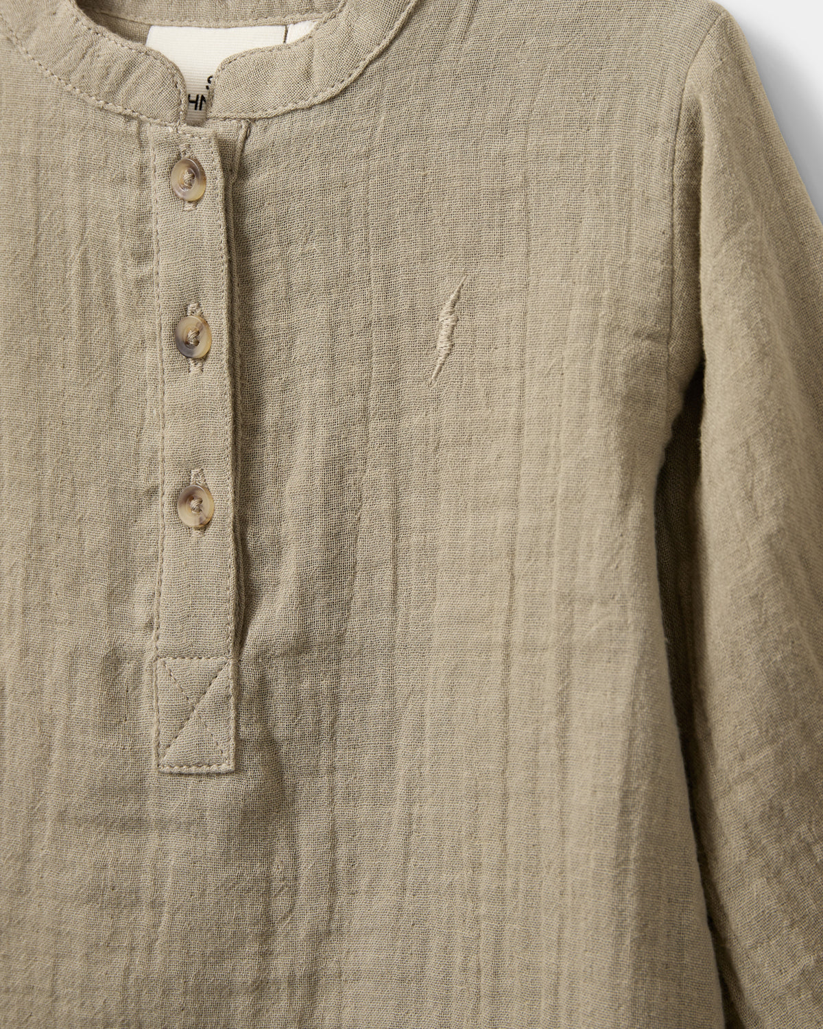 sofie-schnoor-baby-prestonsb-hemd-light-dusty-green-gr-68-128 image 3