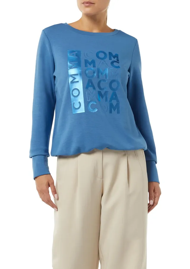 comma-2155090-sweatshirt-gr-e-34-mit-tunnelzug image 1