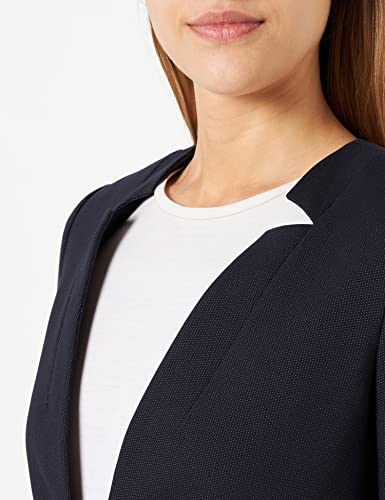 comma-blazer-damen-blau-gr-e-38 image 7
