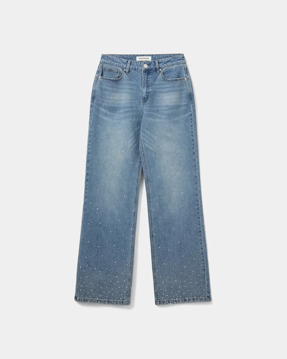 sofie-schnoor-women-parissw-jeans-denim-blue-straight-mid-waist image 1