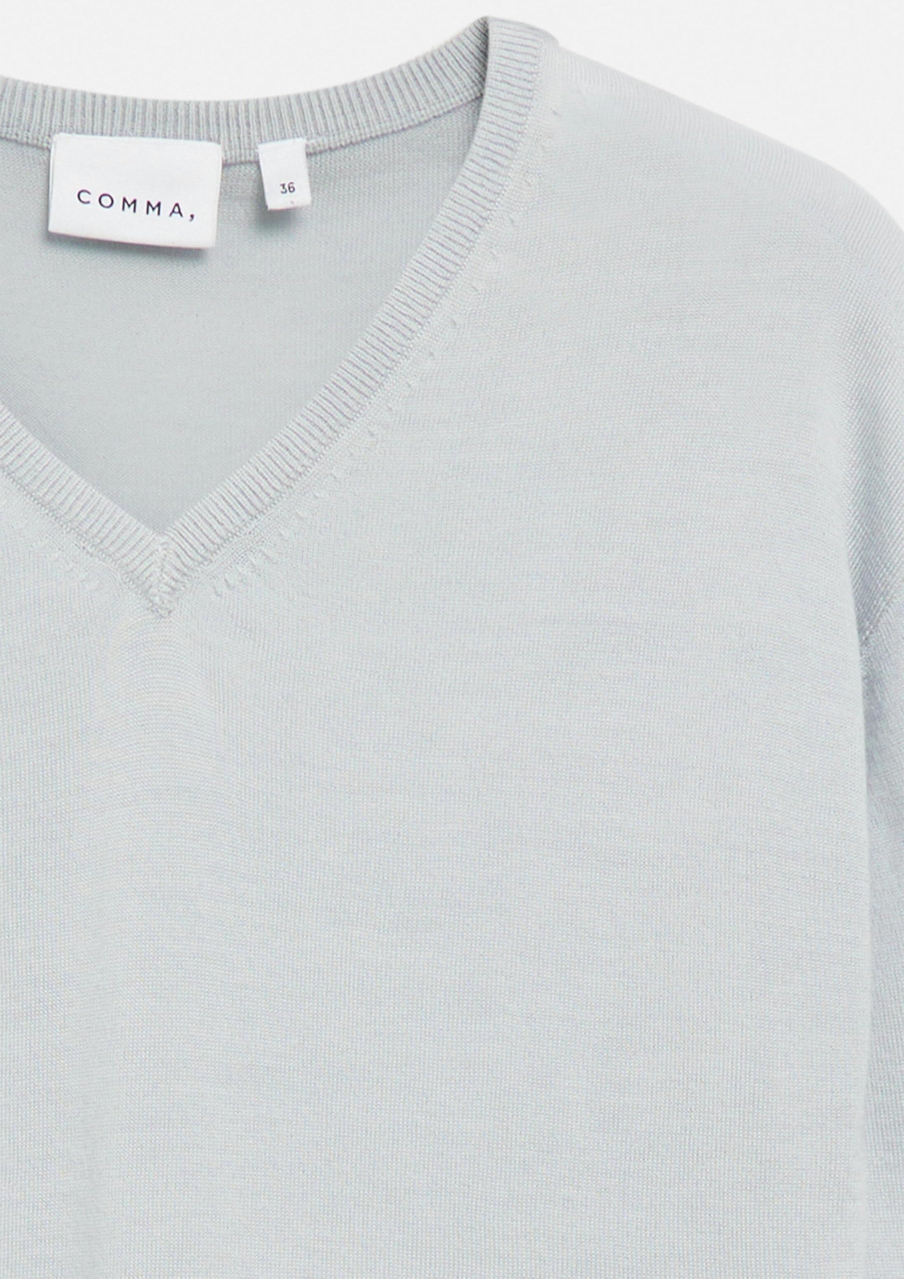comma-strickpullover-regular-fit-pullover-v-ausschnitt-gr36 image 6