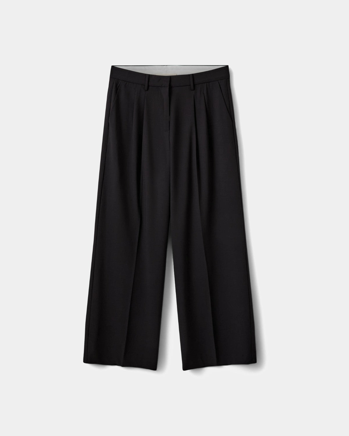 sofie-schnoor-women-alessandrasw-stoffhose-schwarz-wide-leg image 1