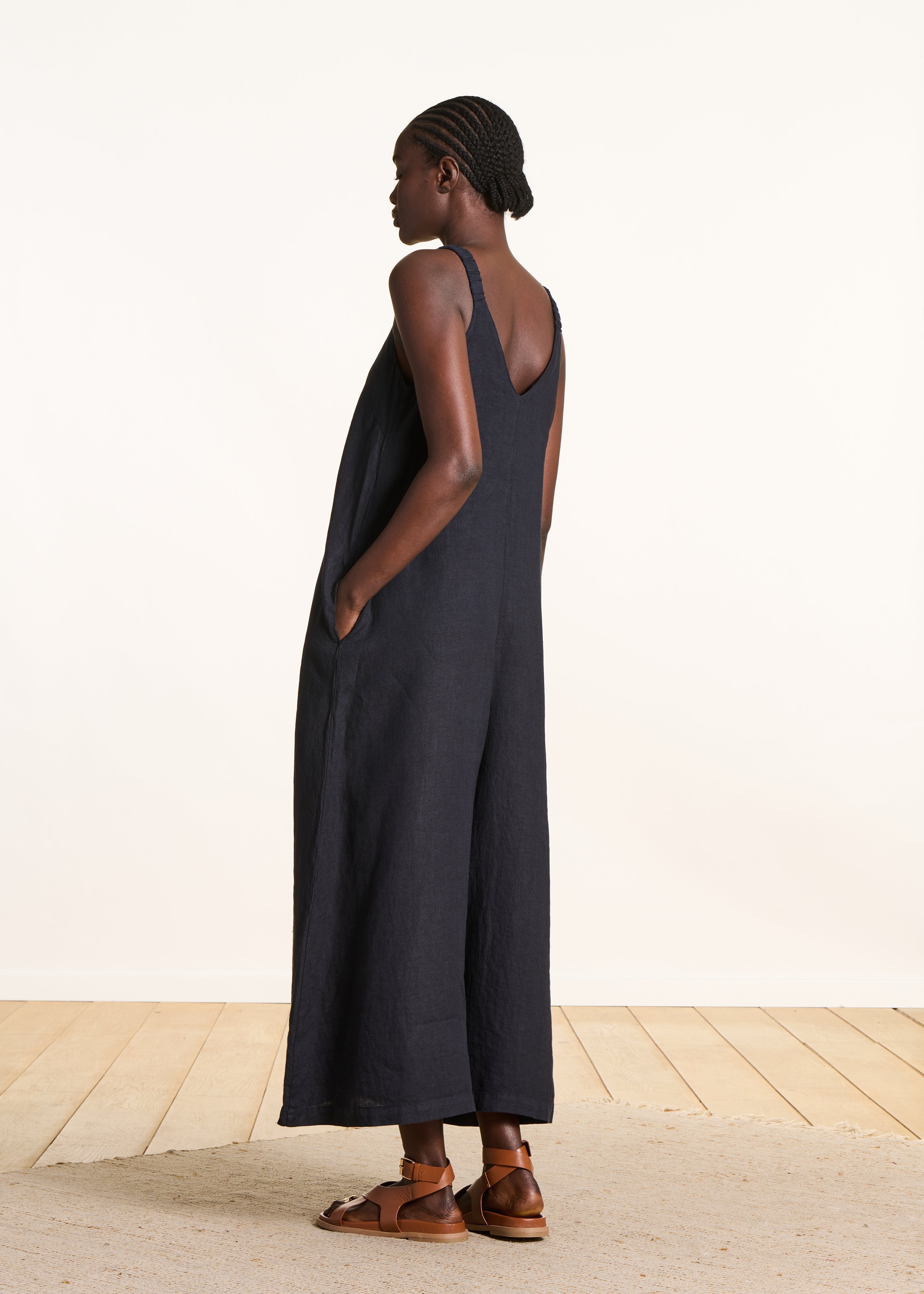 la-f-e-marabout-e-fareli-overall-dunkelblau-leinen image 2