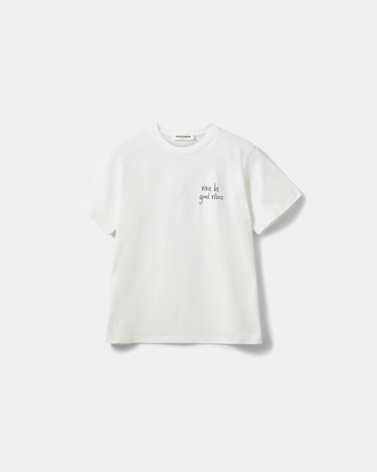 sofie-schnoor-riversw-t-shirt-off-white-baumwolle-good-vibes image 1