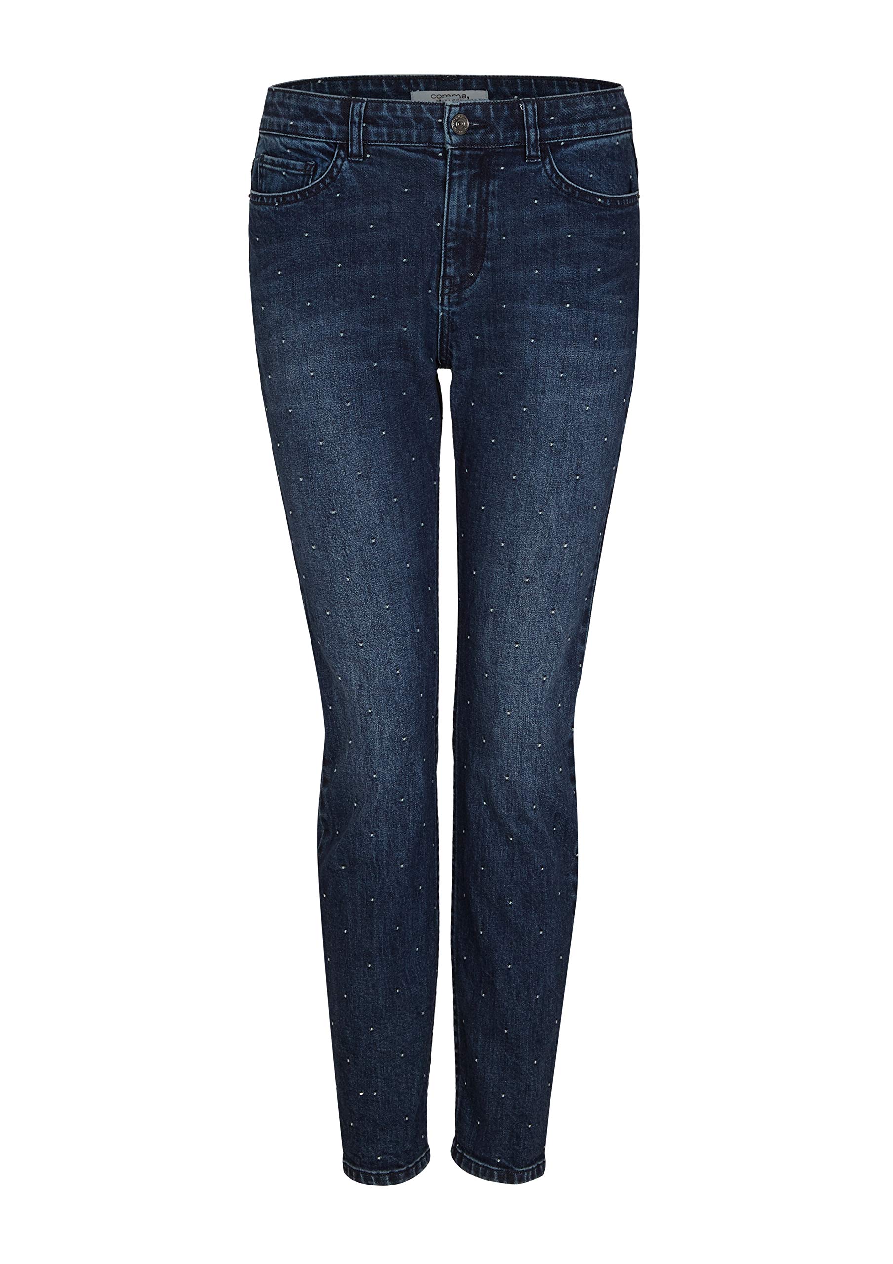 comma-jeans-slim-gr-38-mittlere-waschung-stick-punkte image 3
