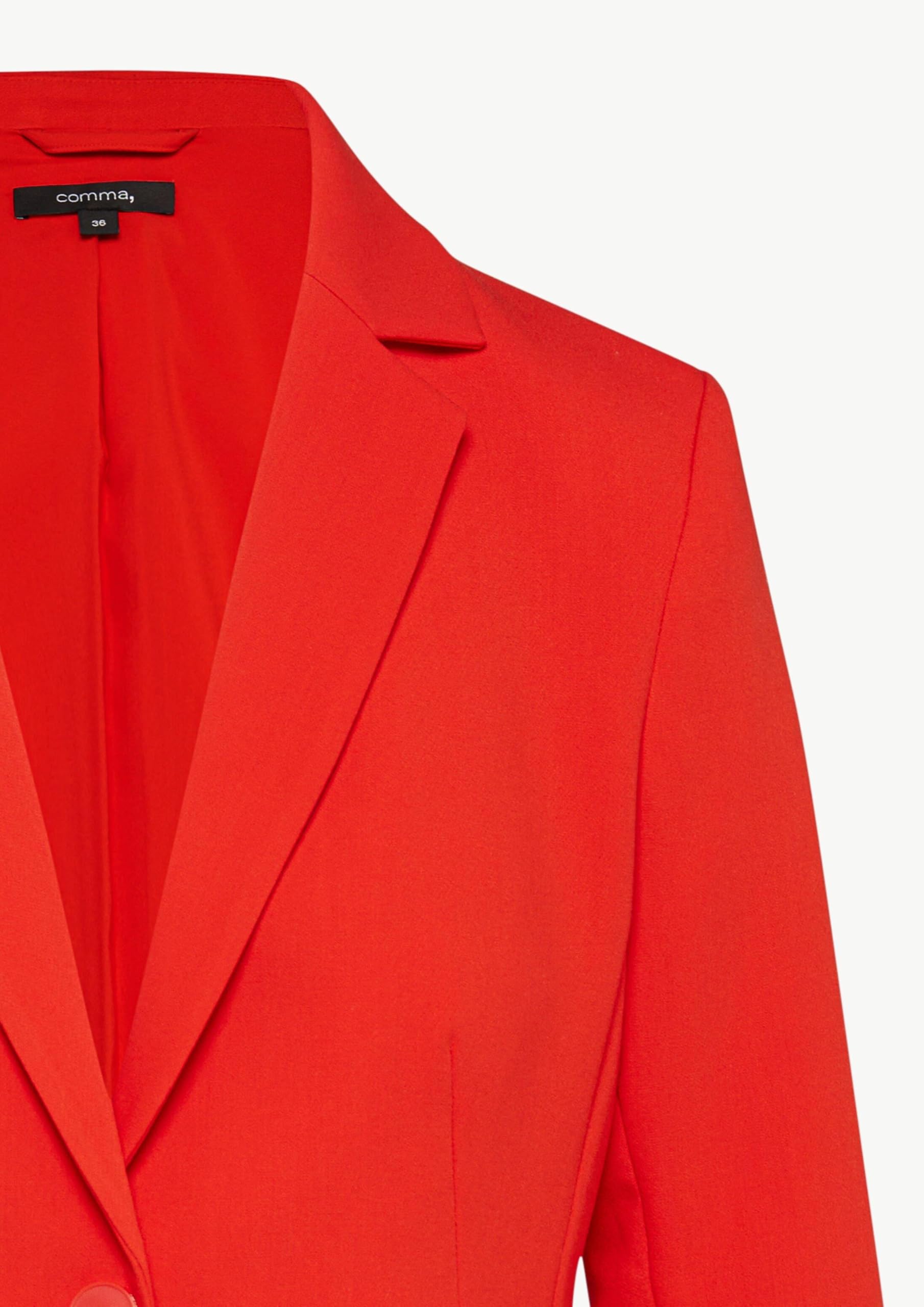 comma-taillierter-blazer-mit-pattentaschen-blazer-gr-36-business image 6
