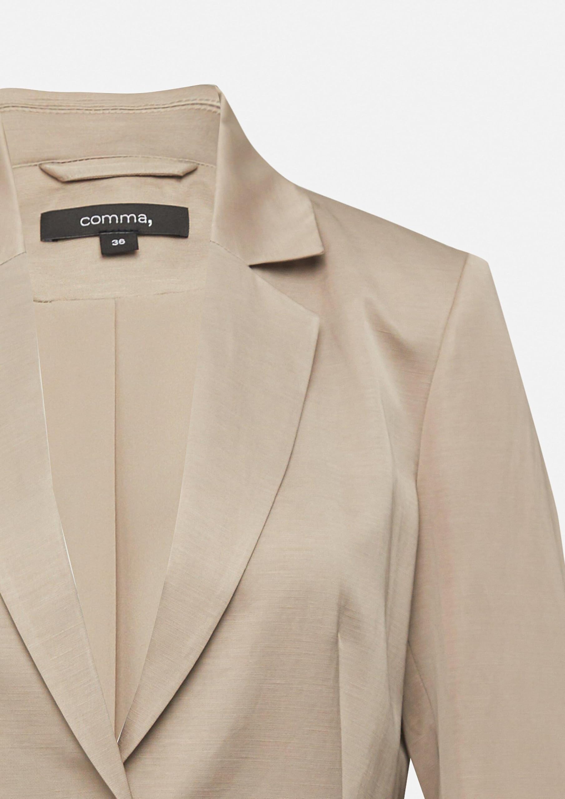 comma-satin-blazer-leinenmix-regular-fit image 6