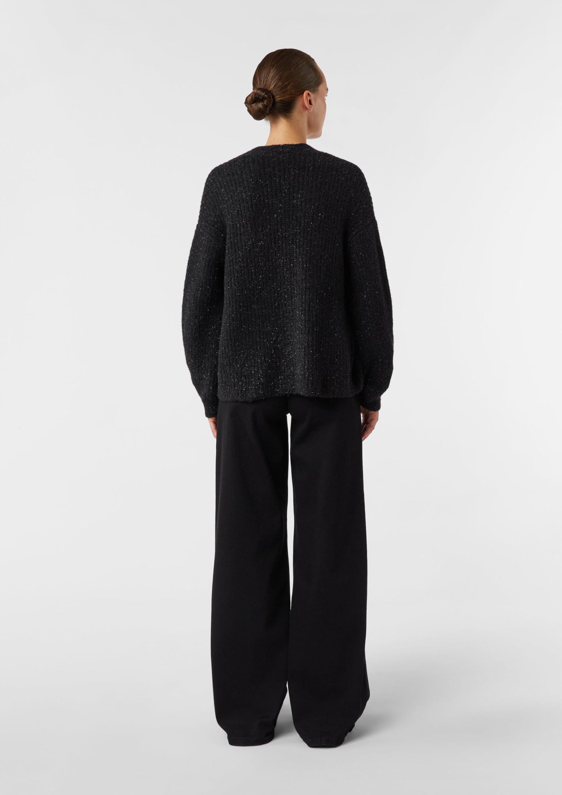 comma-strickcardigan-gr-42-mit-glitzergarn-knopf image 7